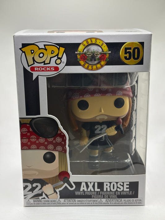 Funko POP! Rocks Guns n Roses #50 Axl Rose Vinyl Figure FRENLY BRICKS - Open 7 Days