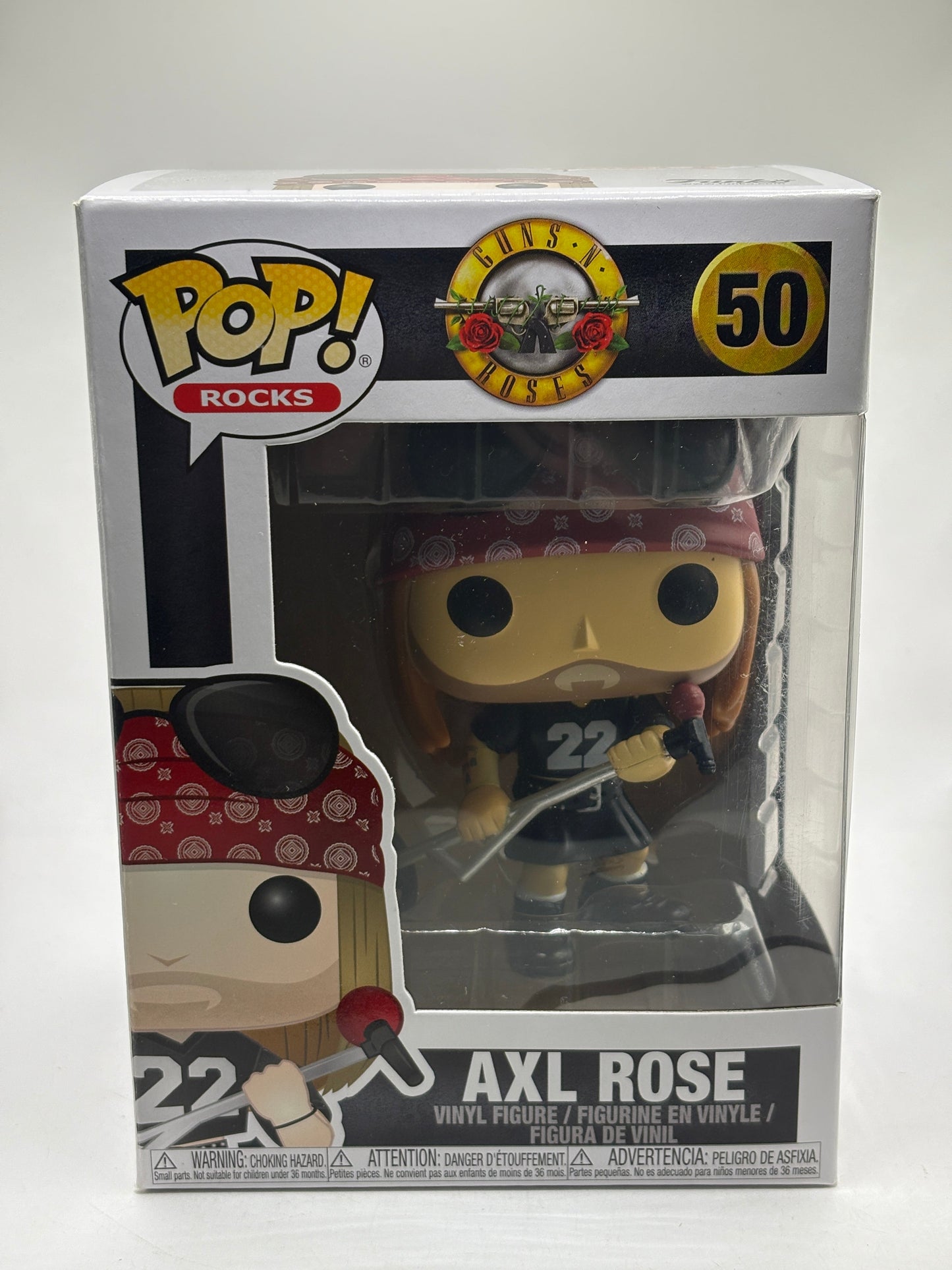 Funko POP! Rocks Guns n Roses #50 Axl Rose Vinyl Figure FRENLY BRICKS - Open 7 Days