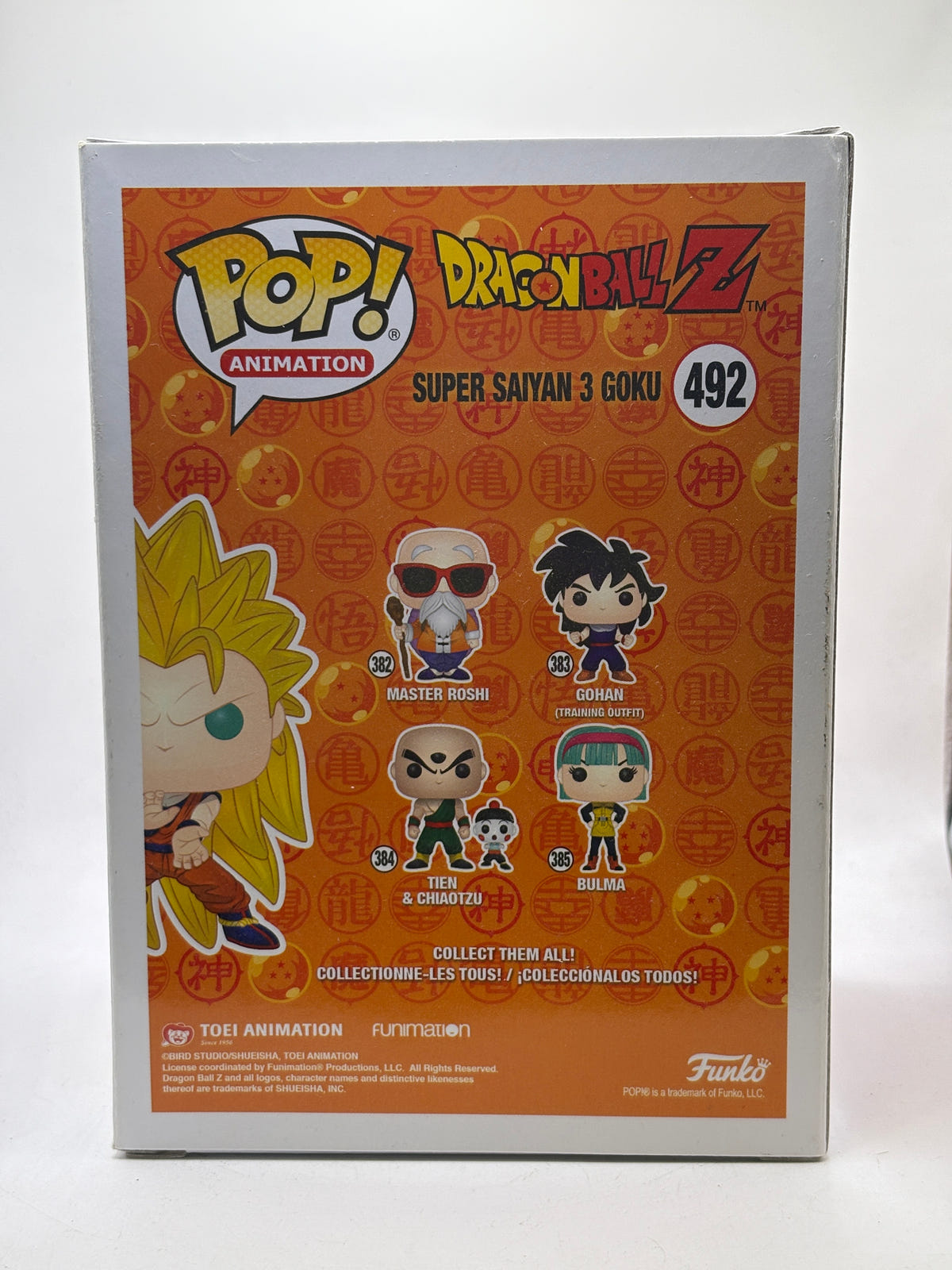 Funko POP! Animation Dragon Ball Z #492 Super Saiyan 3 Goku Vinyl Figure image 3
