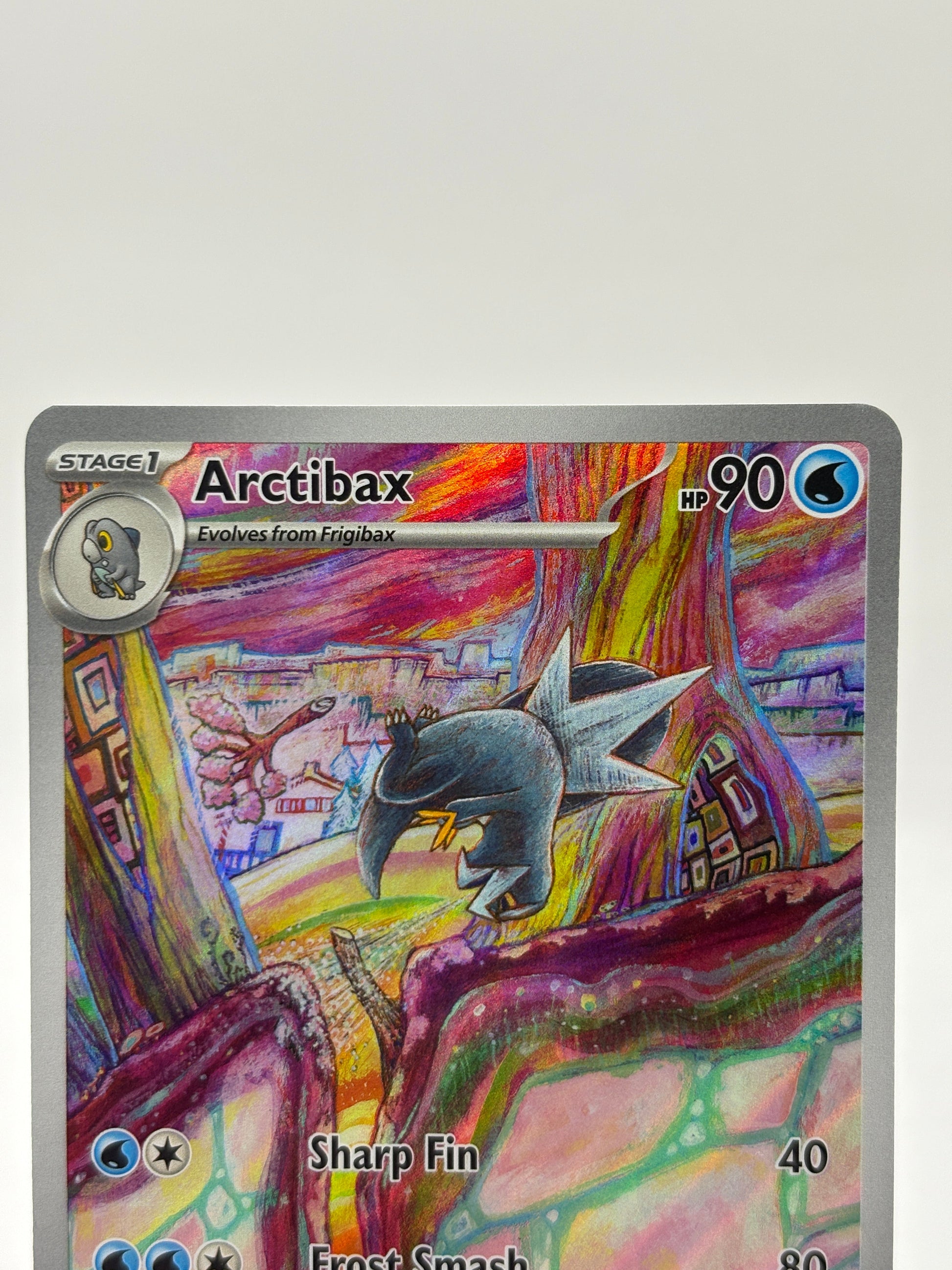 Pokemon TCG Paldae Evolved - Arctibax 209/193 Illustration Rare NM FRENLY BRICKS - Open 7 Days