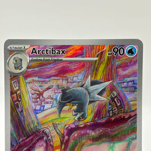 Pokemon TCG Paldae Evolved - Arctibax 209/193 Illustration Rare NM FRENLY BRICKS - Open 7 Days