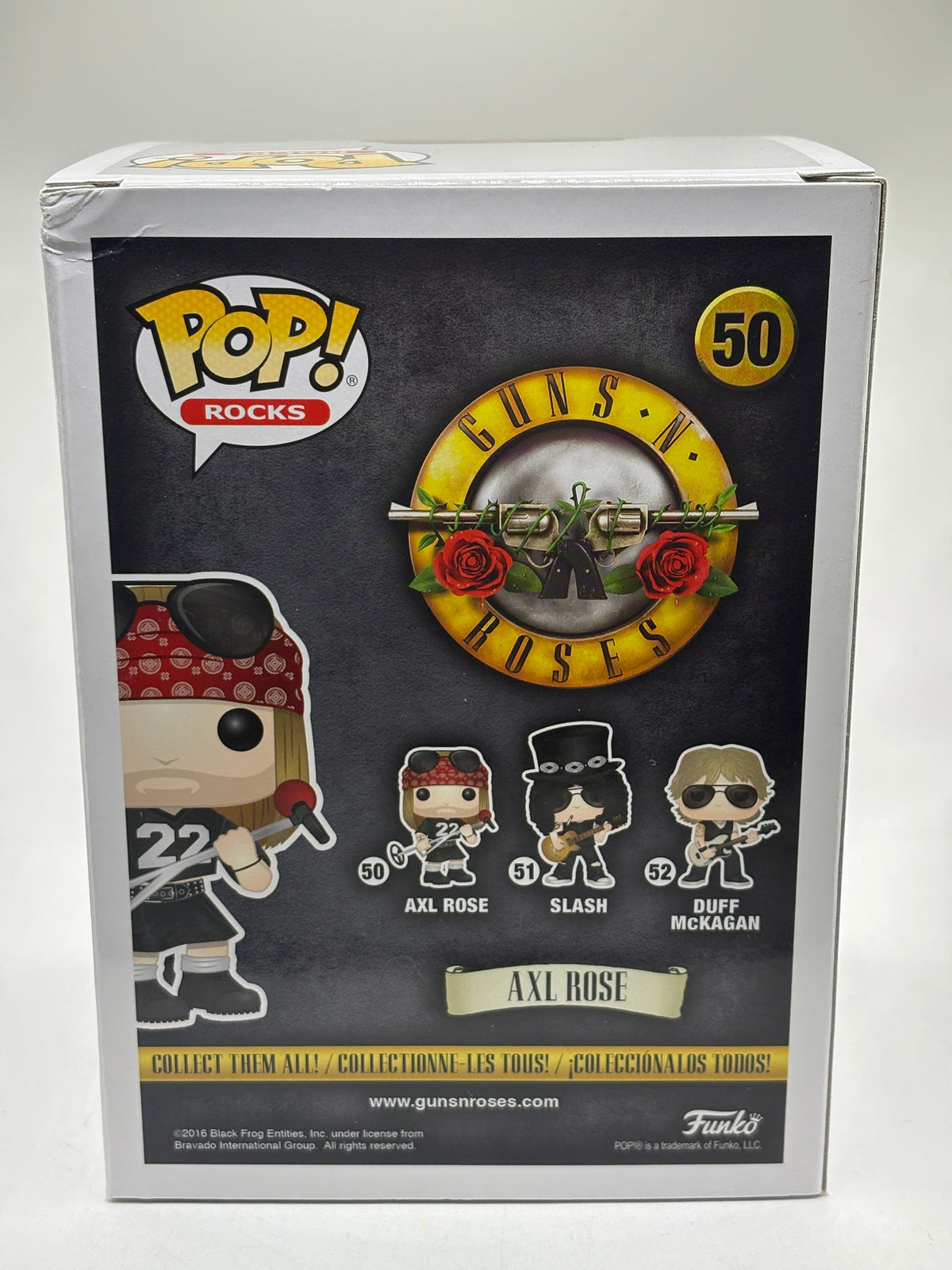 Funko POP! Rocks Guns n Roses #50 Axl Rose Vinyl Figure, photo 3 image 3