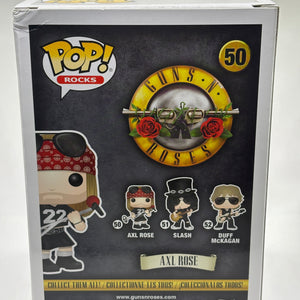 Funko POP! Rocks Guns n Roses #50 Axl Rose Vinyl Figure FRENLY BRICKS - Open 7 Days