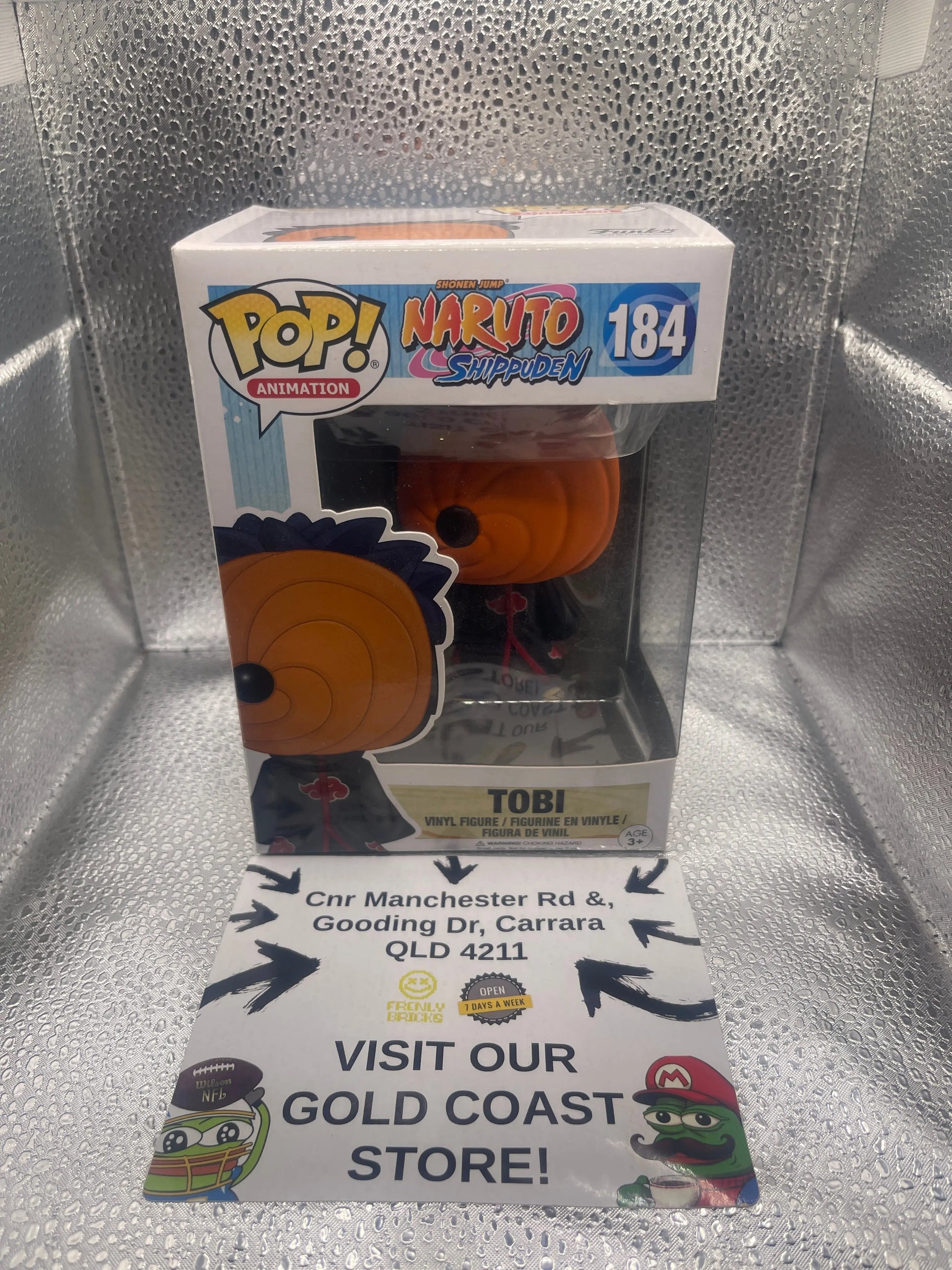 Funko POP! Animation Naruto Shippuden Tobi #184 FRENLY BRICKS - Open 7 Days