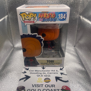 Funko POP! Animation Naruto Shippuden Tobi #184 FRENLY BRICKS - Open 7 Days