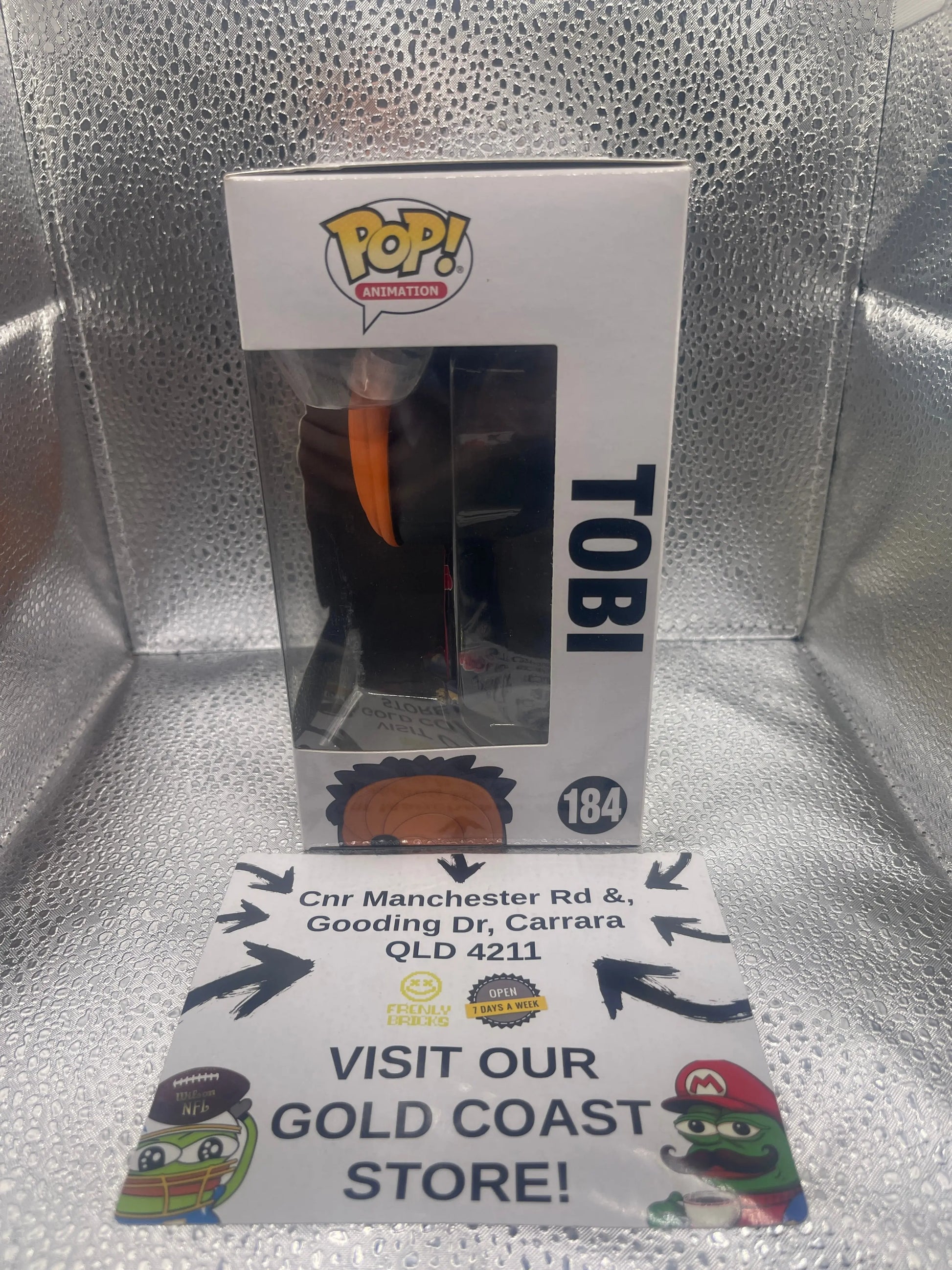 Funko POP! Animation Naruto Shippuden Tobi #184 FRENLY BRICKS - Open 7 Days