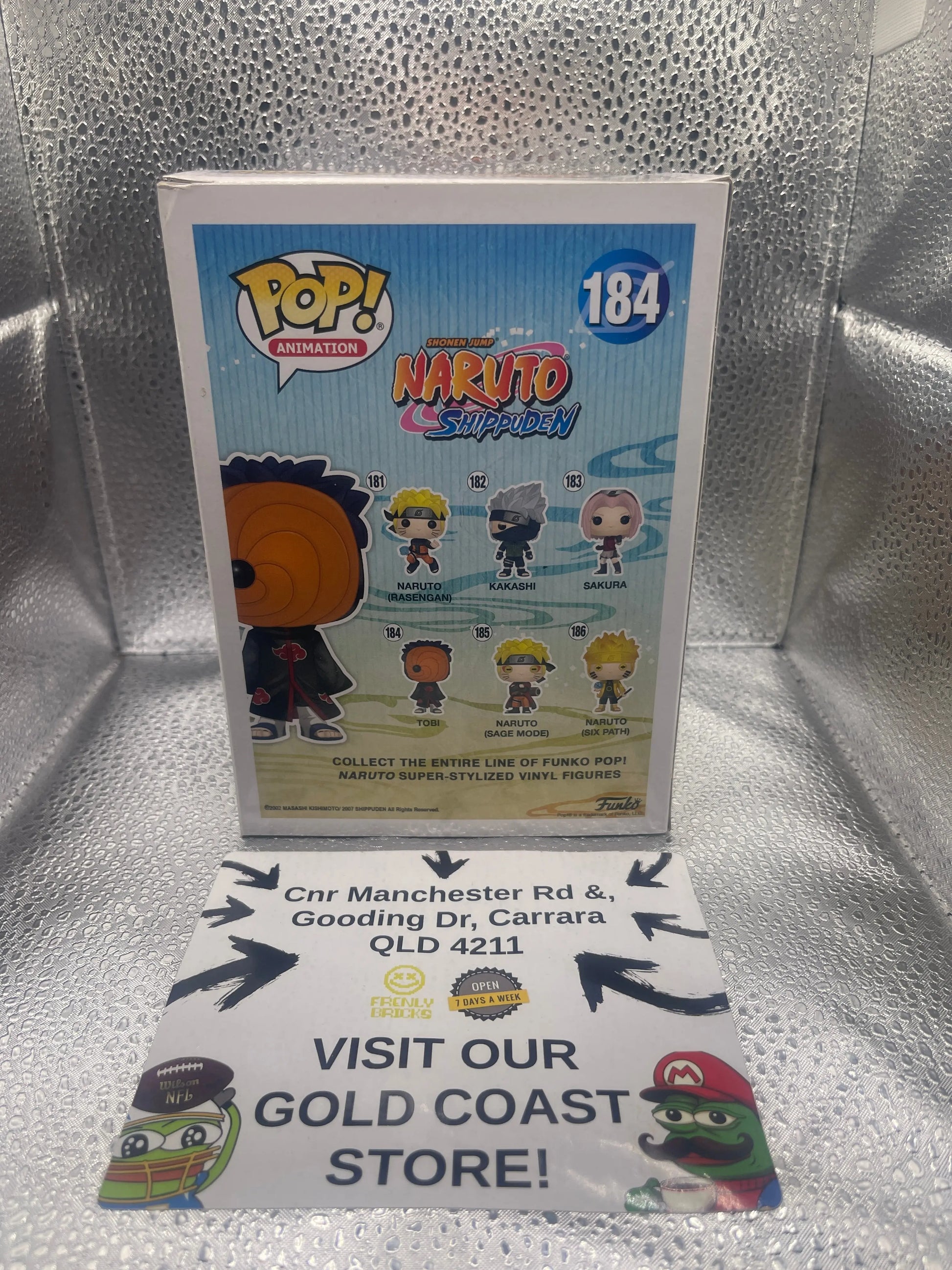 Funko POP! Animation Naruto Shippuden Tobi #184 FRENLY BRICKS - Open 7 Days