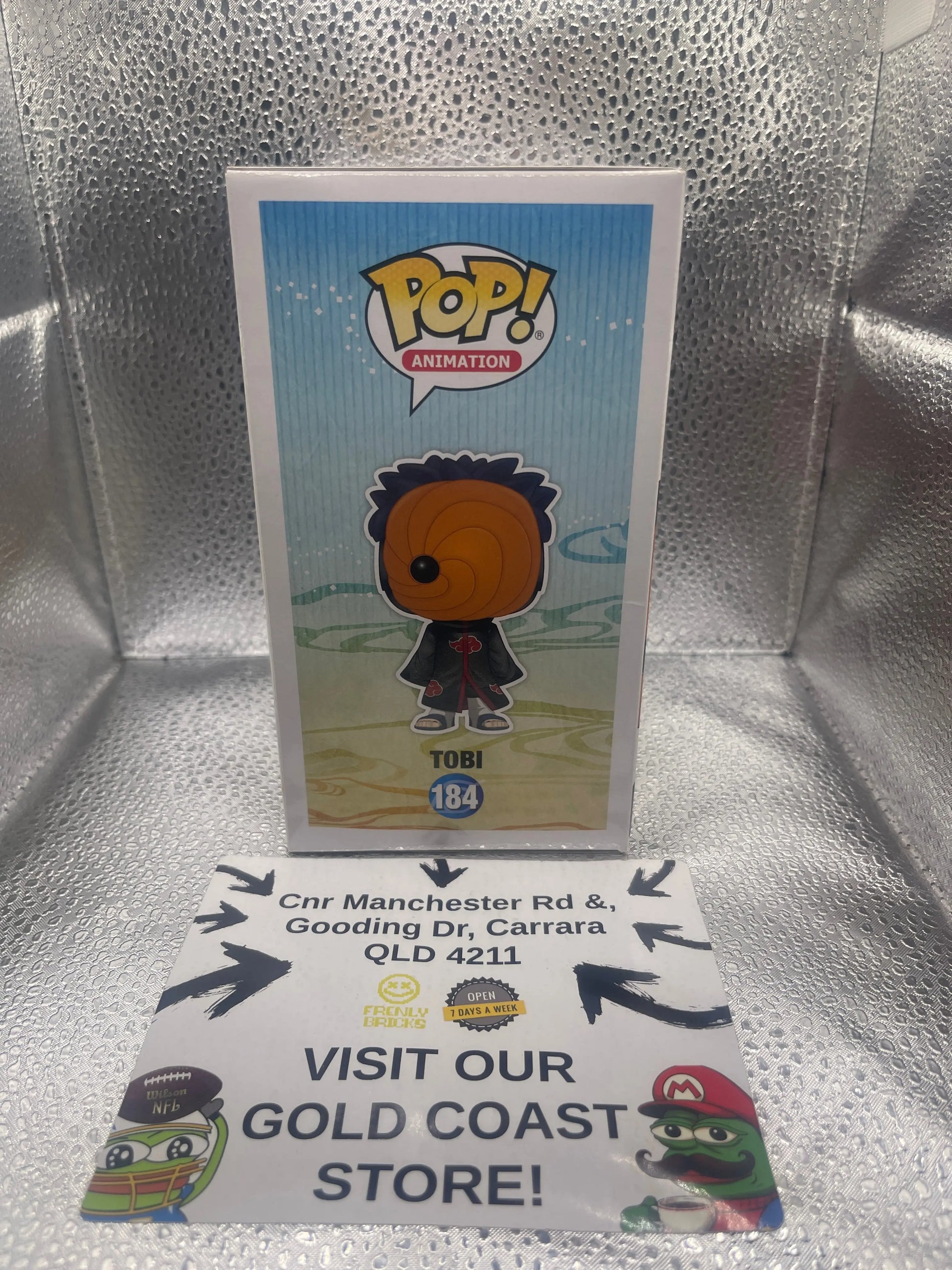Funko POP! Animation Naruto Shippuden Tobi #184 FRENLY BRICKS - Open 7 Days