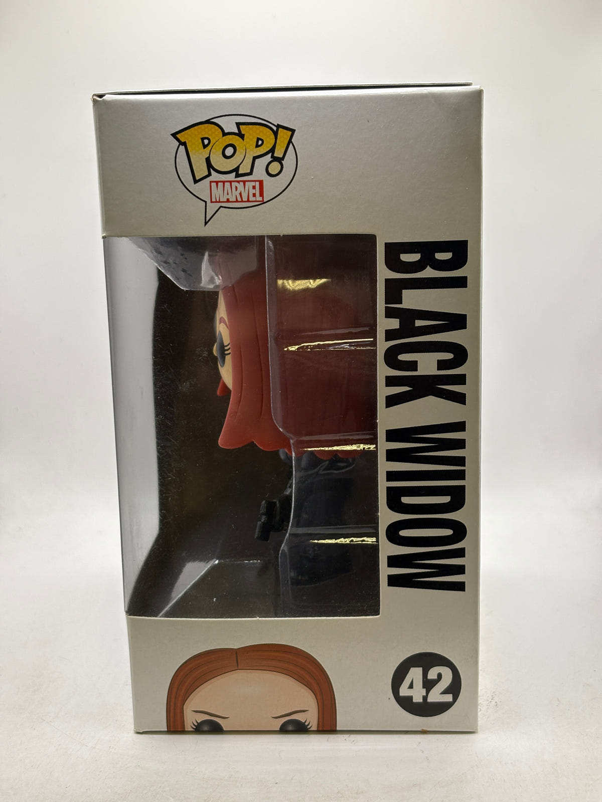 Funko POP! Marvel Captain America #42 Black Widow Vinyl Bobble Head image 2