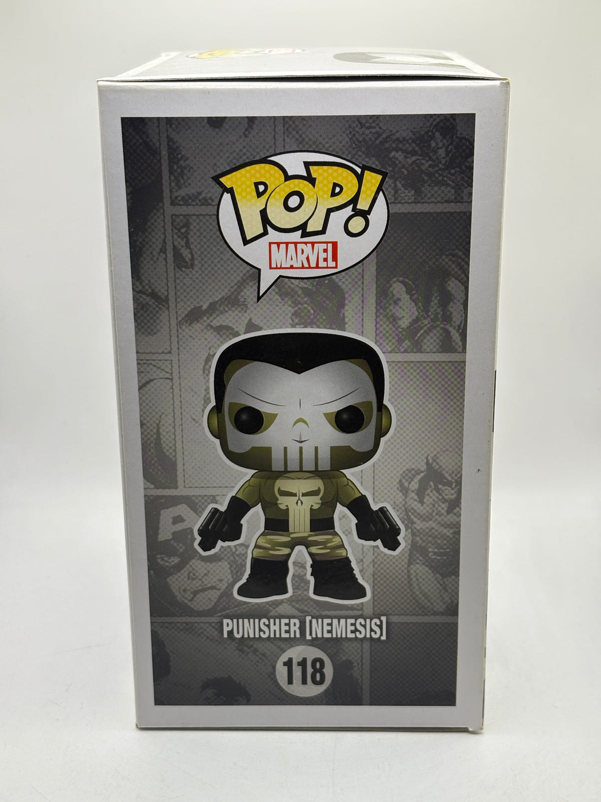 Funko POP! Marvel #118 Punisher [Nemesis] Vinyl Bobble Head, photo 4 image 4