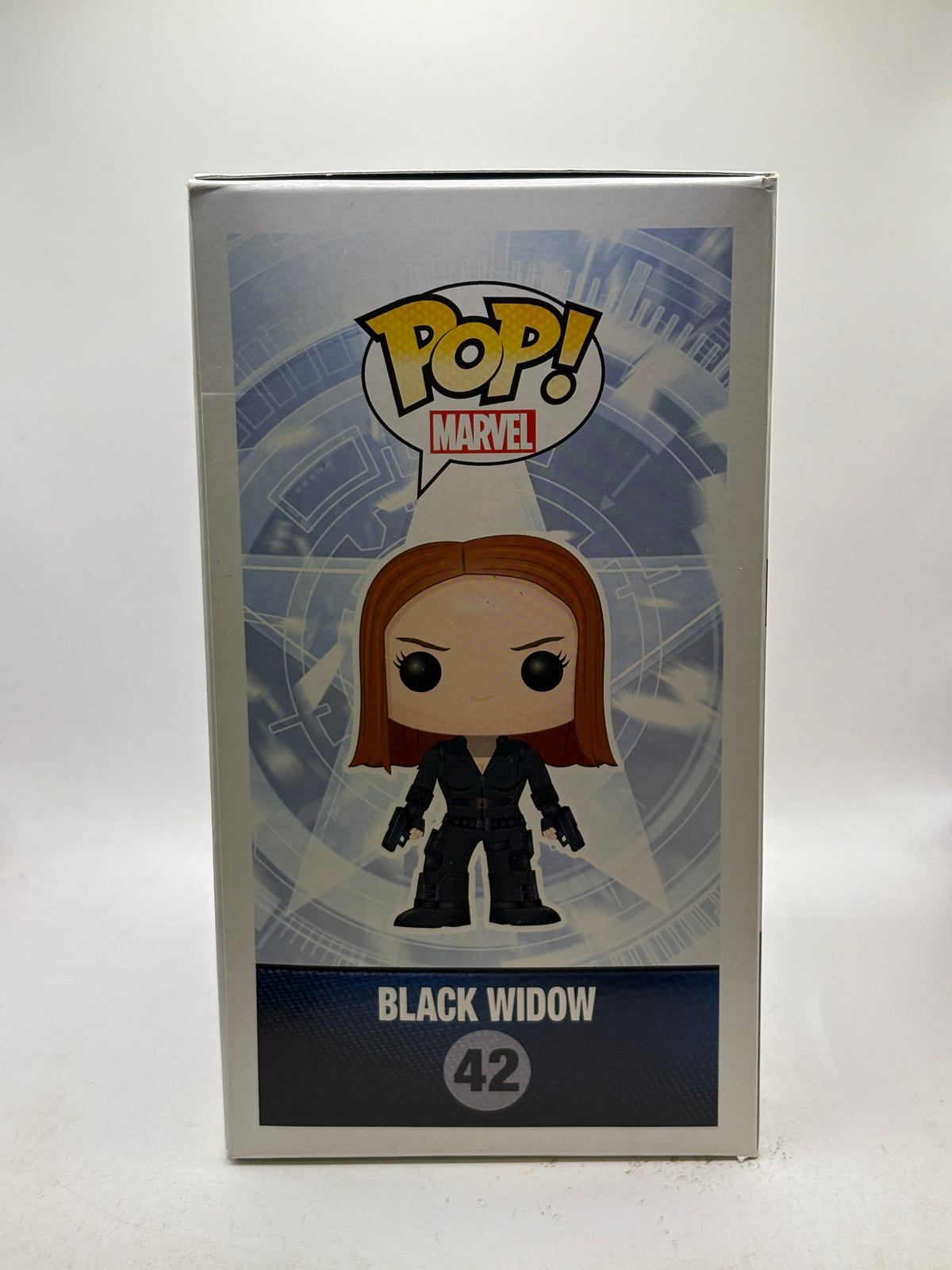 Funko POP! Marvel Captain America #42 Black Widow Vinyl Bobble Head image 4