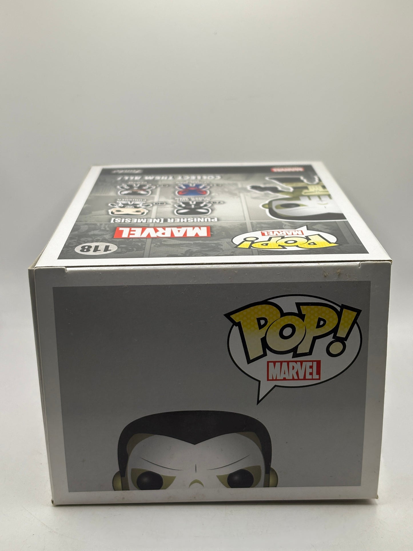 Funko POP! Marvel #118 Punisher [Nemesis] Vinyl Bobble Head FRENLY BRICKS - Open 7 Days