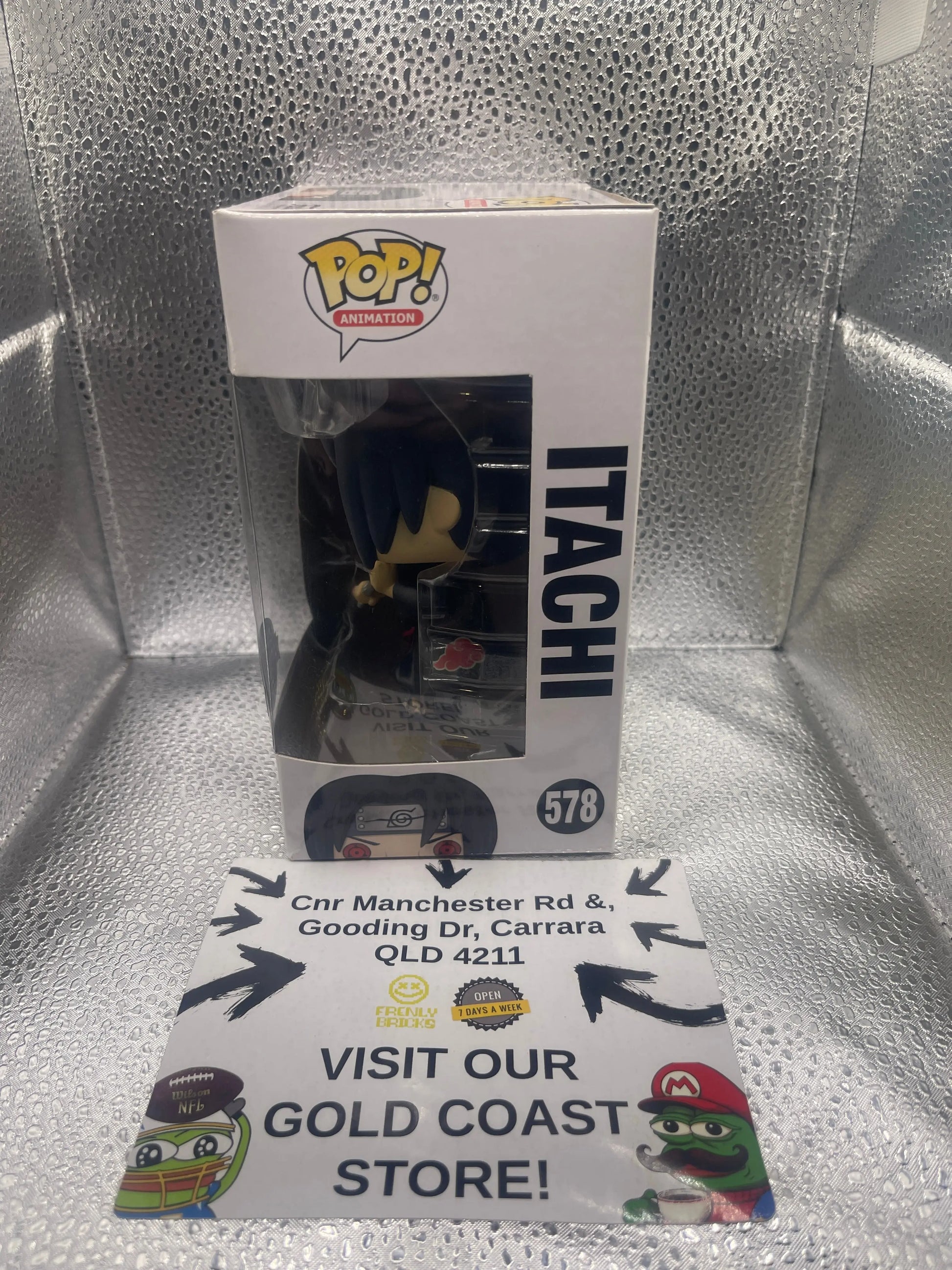 Funko Pop Naruto Shippuden  Exclusive : Itachi #578 Special Edition FRENLY BRICKS - Open 7 Days
