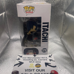 Funko Pop Naruto Shippuden  Exclusive : Itachi #578 Special Edition FRENLY BRICKS - Open 7 Days