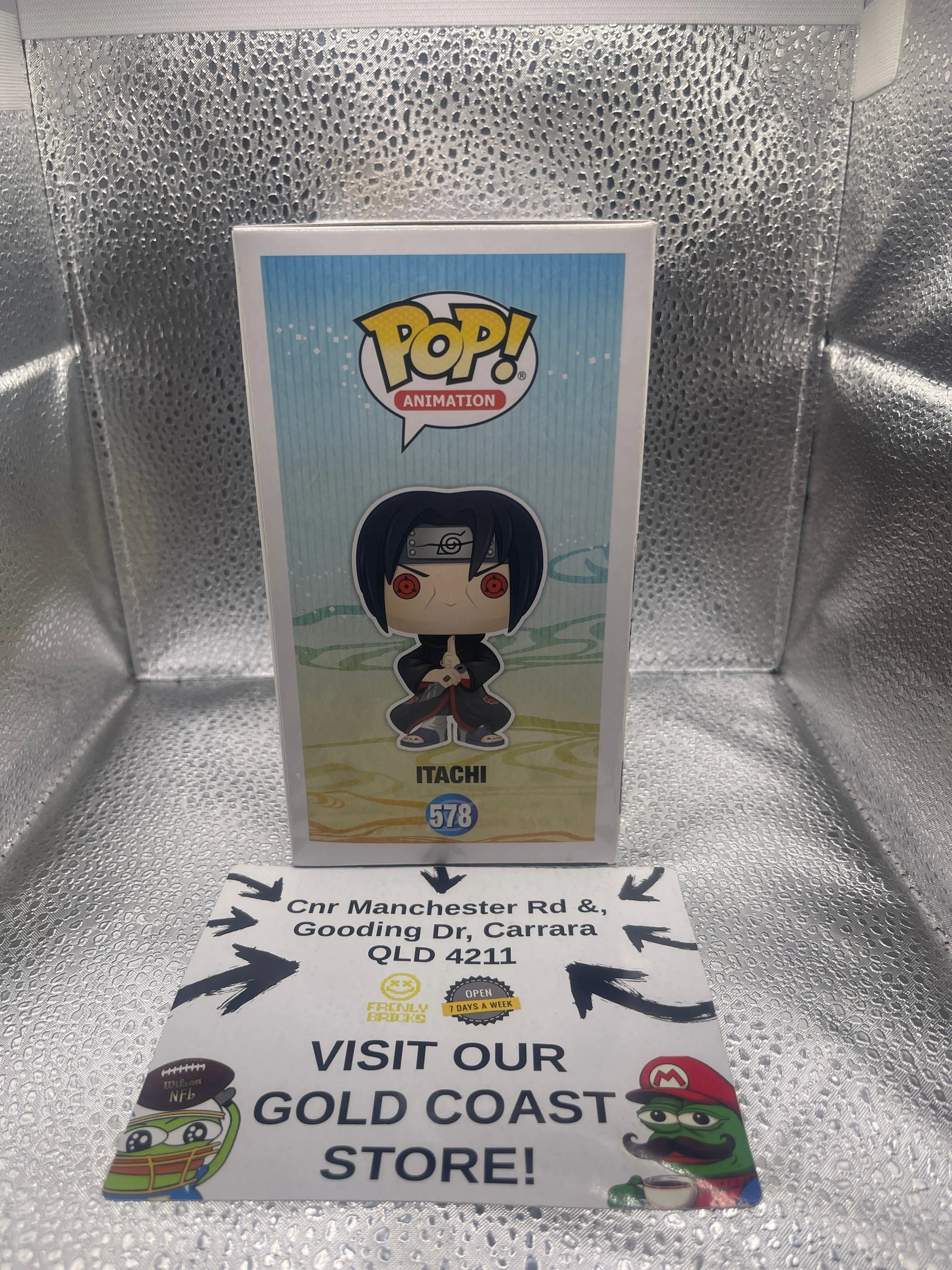 Funko Pop Naruto Shippuden  Exclusive : Itachi #578 Special Edition FRENLY BRICKS - Open 7 Days