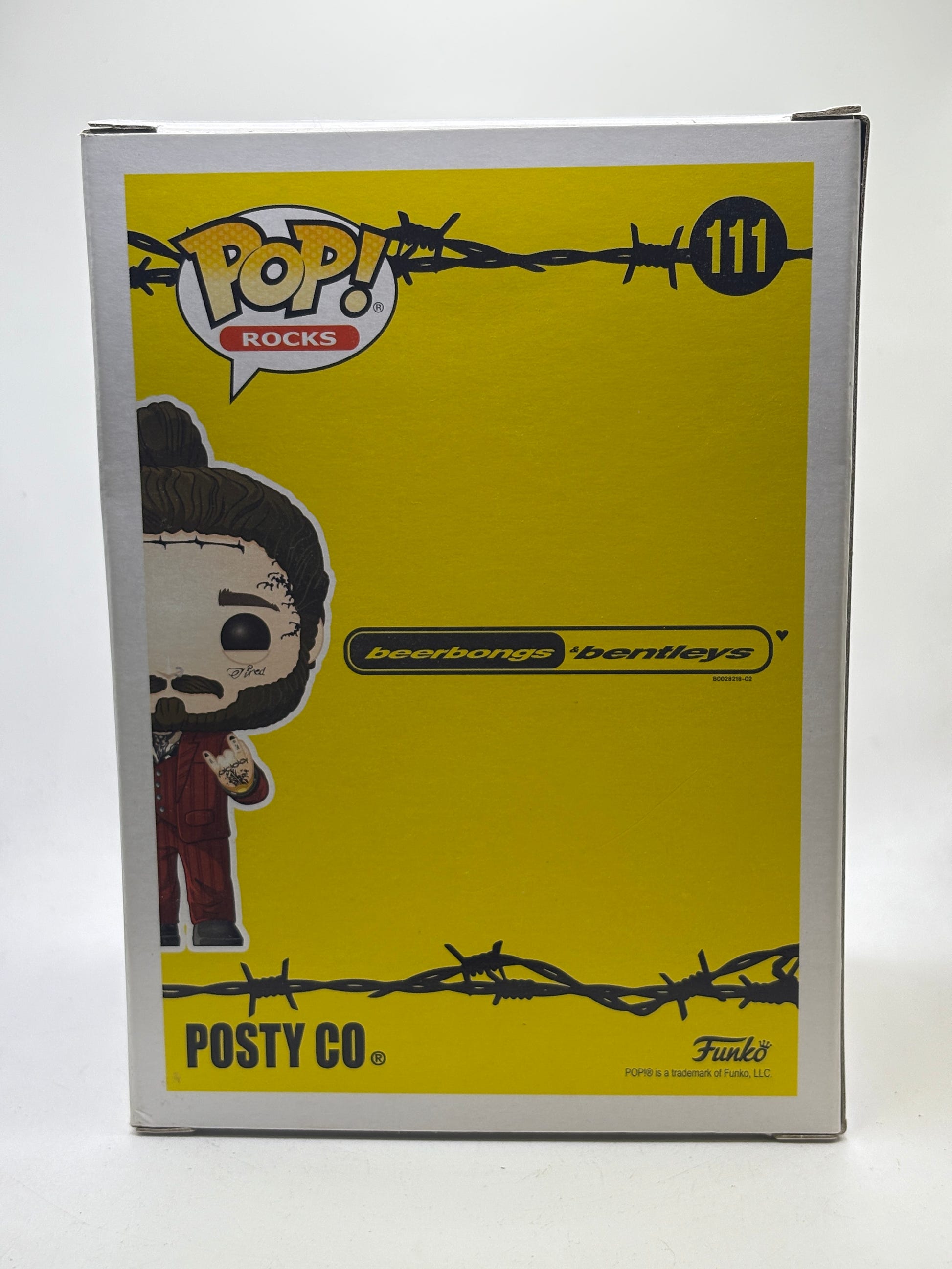 Funko POP! Rocks Post Malone #111 Post Malone Vinyl Figure image 3