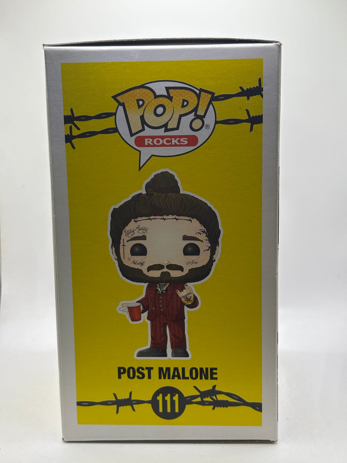 Funko POP! Rocks Post Malone #111 Post Malone Vinyl Figure image 4