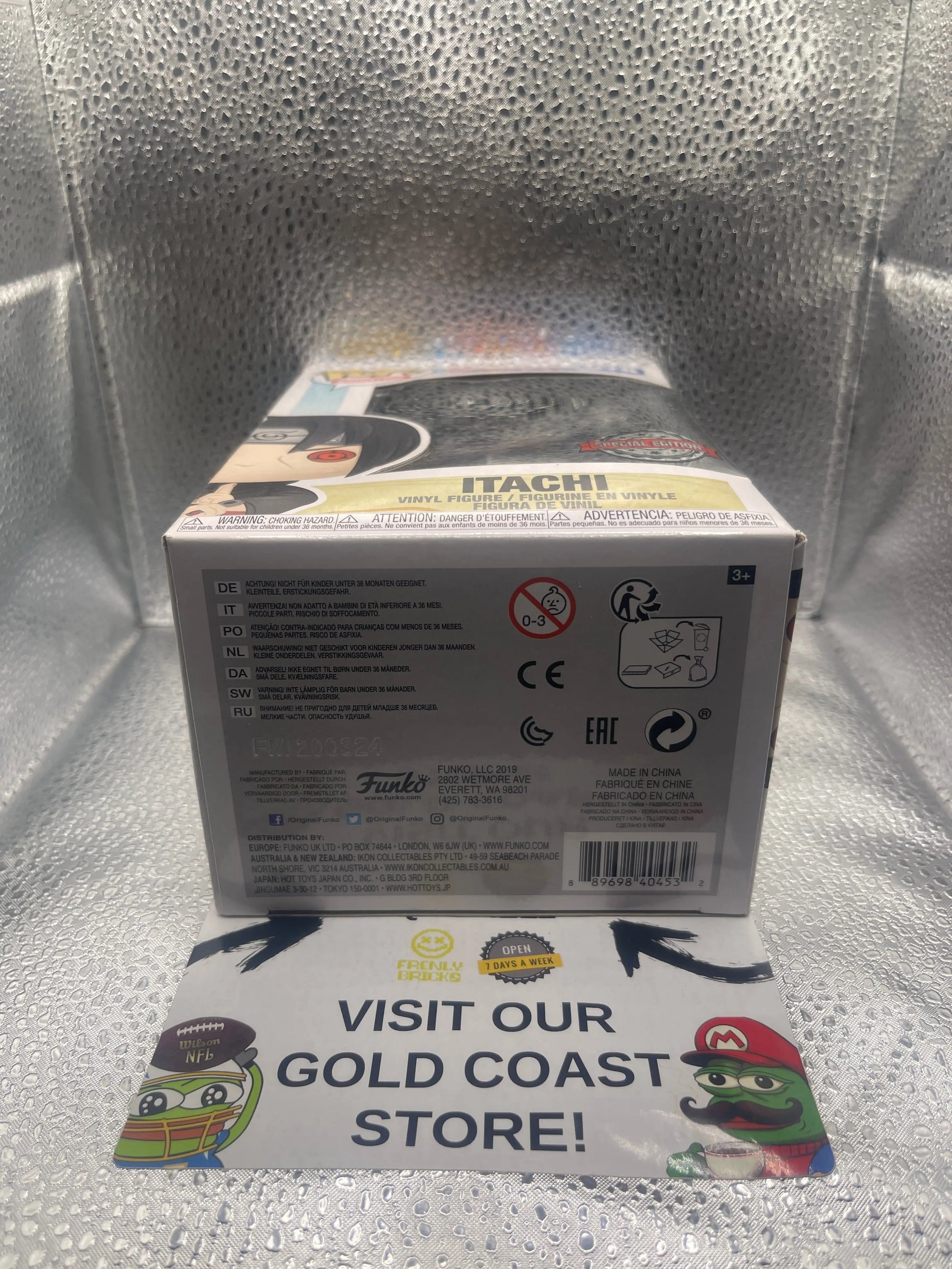 Funko Pop Naruto Shippuden  Exclusive : Itachi #578 Special Edition FRENLY BRICKS - Open 7 Days