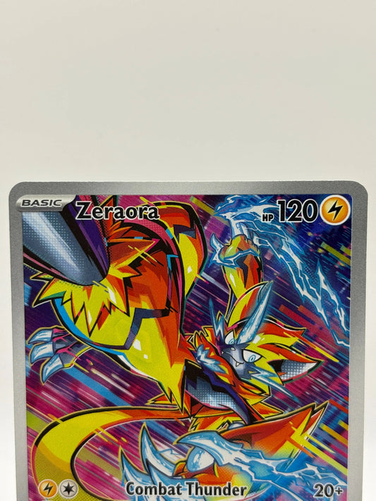 Pokemon TCG Stellar Crown - Zeraora 151/142 Art Rare LP FRENLY BRICKS - Open 7 Days