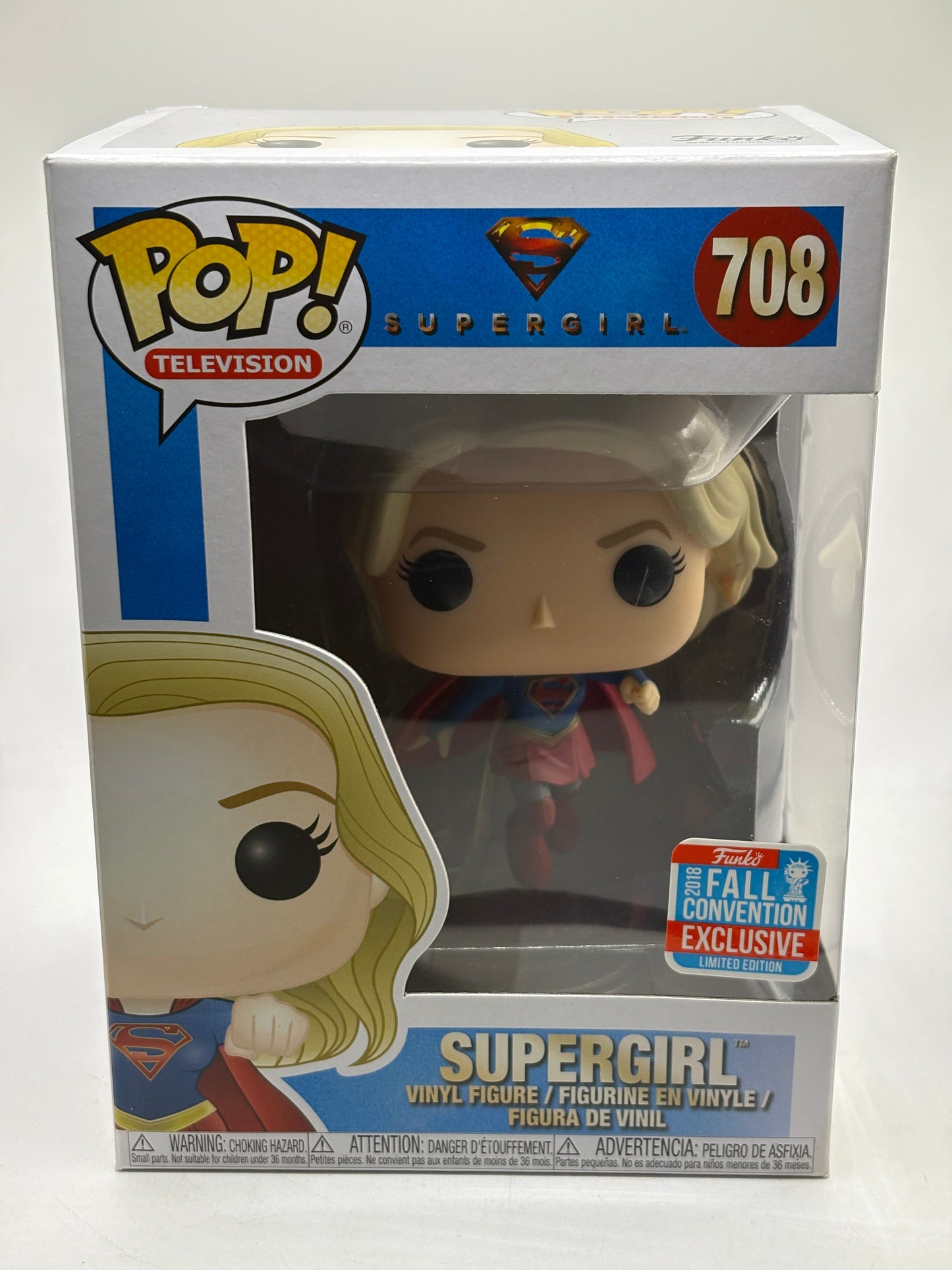 Funko POP! Television Supergirl #708 Supergirl 2018 Fall Limited Edition FRENLY BRICKS - Open 7 Days
