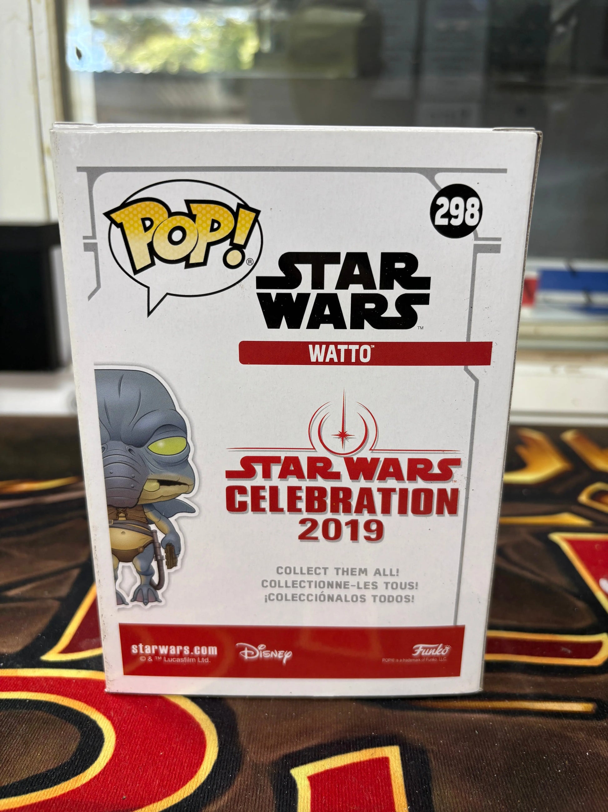Funko Pop Star Wars #298 - Watto - 2019 Galactic Con Exclusive FRENLY BRICKS - Open 7 Days
