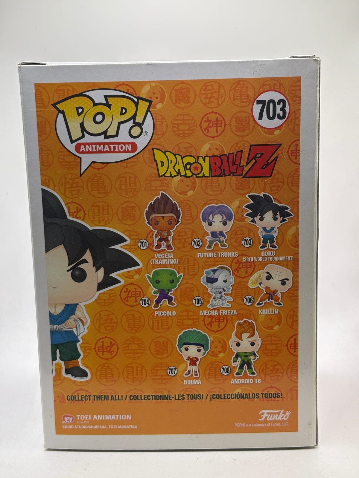 Funko POP! Animation Dragon Ball Z #703 Goku 28th World Tournament image 3