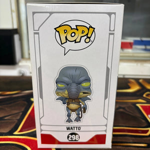 Funko Pop Star Wars #298 - Watto - 2019 Galactic Con Exclusive FRENLY BRICKS - Open 7 Days