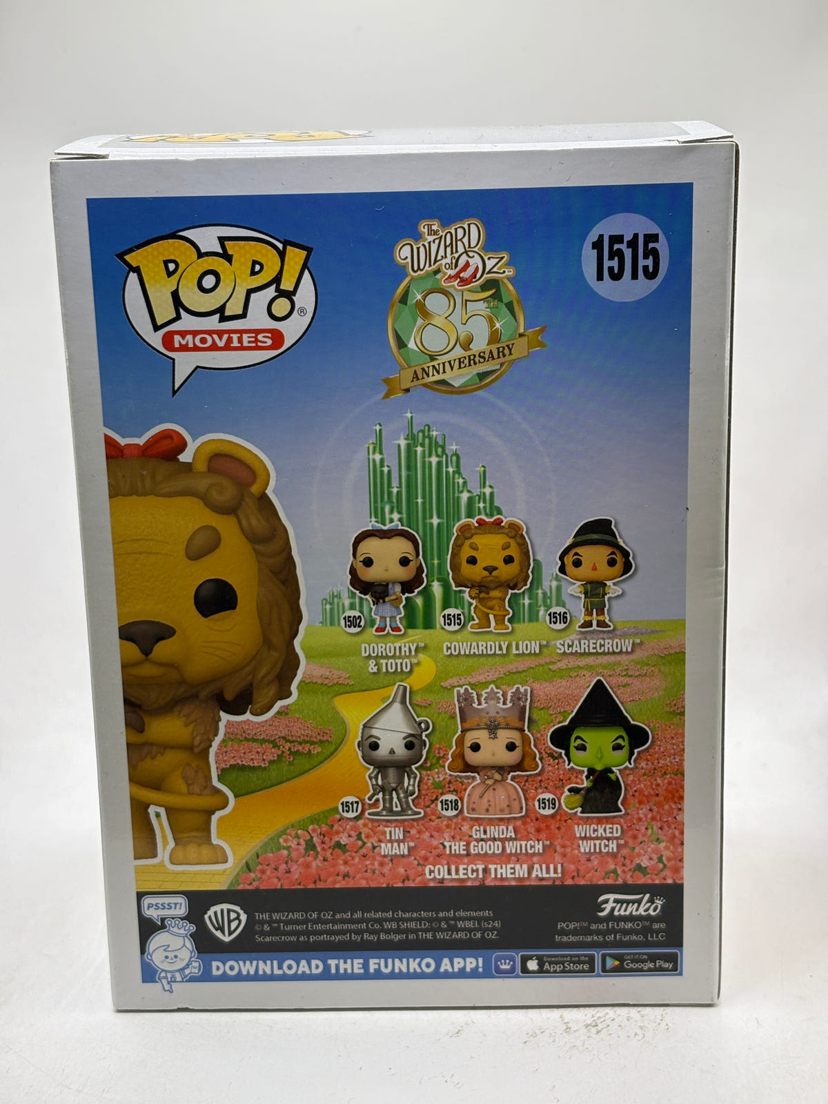 Funko POP! Movies The Wizard of Oz #1515 Cowardly Lion Vinyl Figure image 3