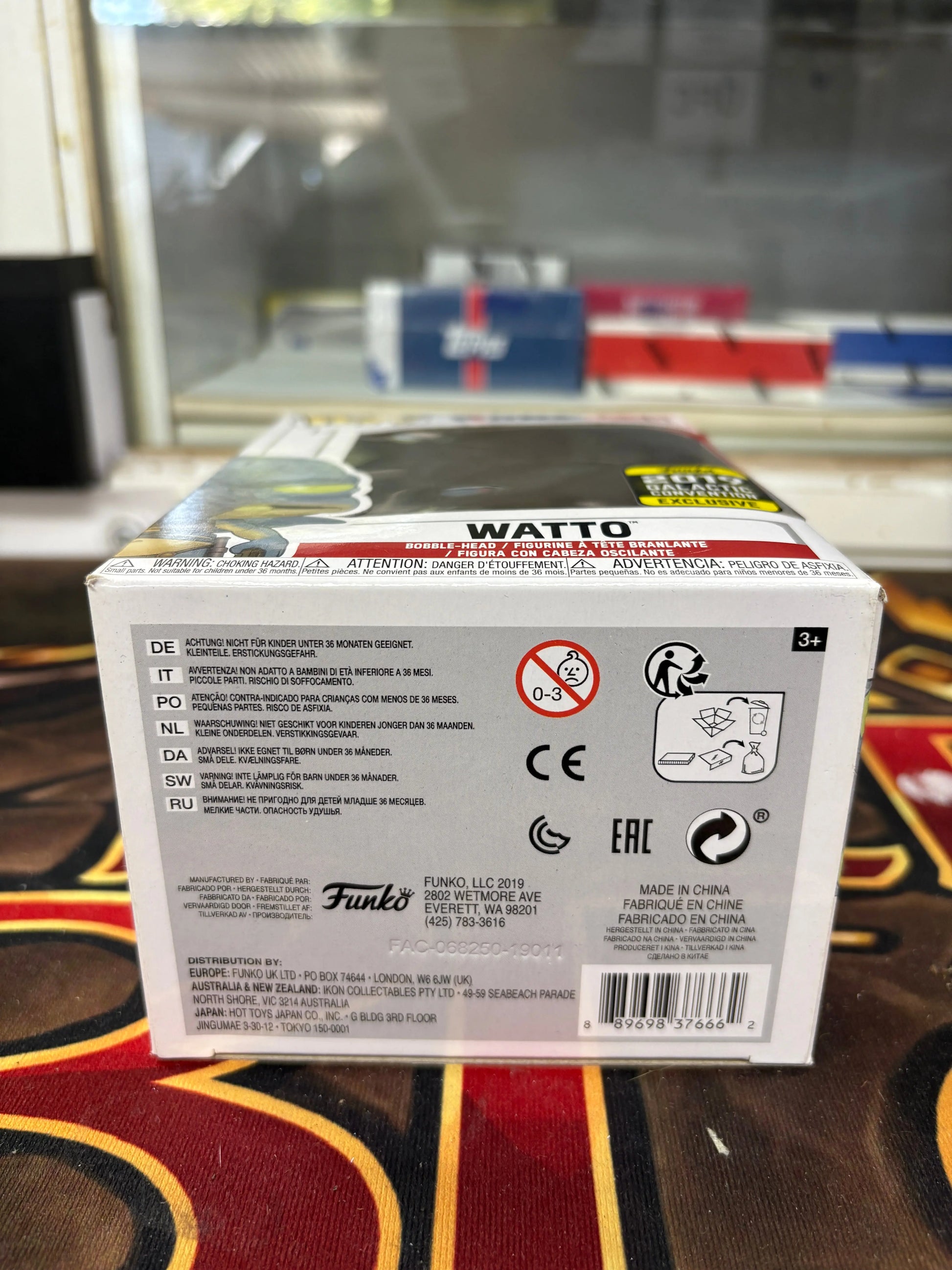 Funko Pop Star Wars #298 - Watto - 2019 Galactic Con Exclusive FRENLY BRICKS - Open 7 Days