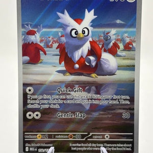 Pokemon TCG Mega Evolution- Delibird 152/132 Illustration Rare Nm FRENLY BRICKS - Open 7 Days