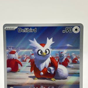 Pokemon TCG Mega Evolution- Delibird 152/132 Illustration Rare Nm FRENLY BRICKS - Open 7 Days