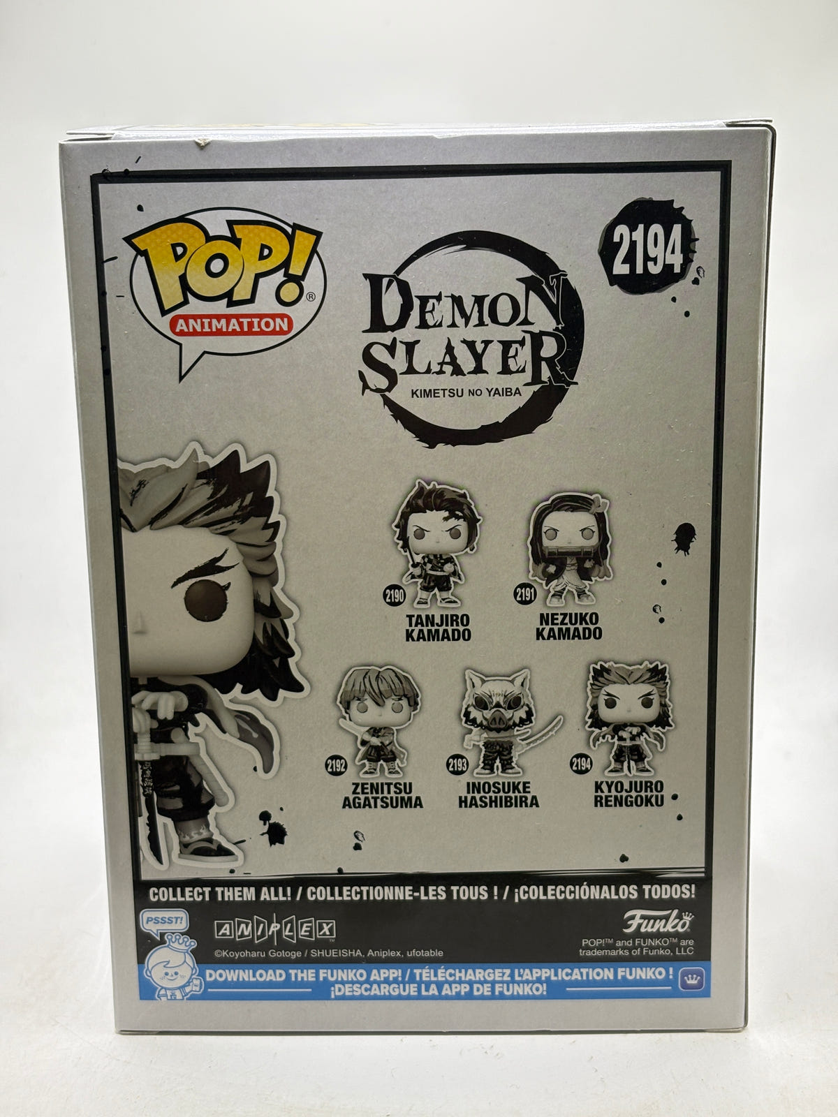 Funko POP! Animation Demon Slayer #2194 Kyojuro Rengoku Vinyl Figure image 3