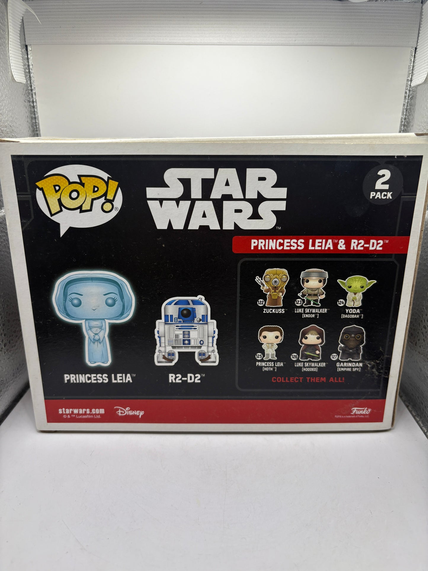 Funko POP! Princess Leia & R2-D2 2 Pack 2017 Summer Convention FRENLY BRICKS - Open 7 Days