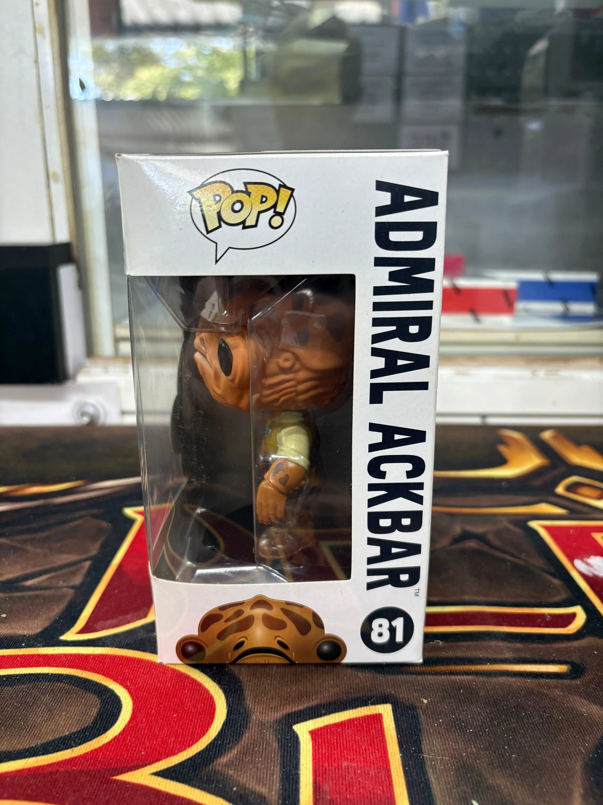 Funko Pop! Vinyl: Star Wars - Admiral Ackbar #81 FRENLY BRICKS - Open 7 Days
