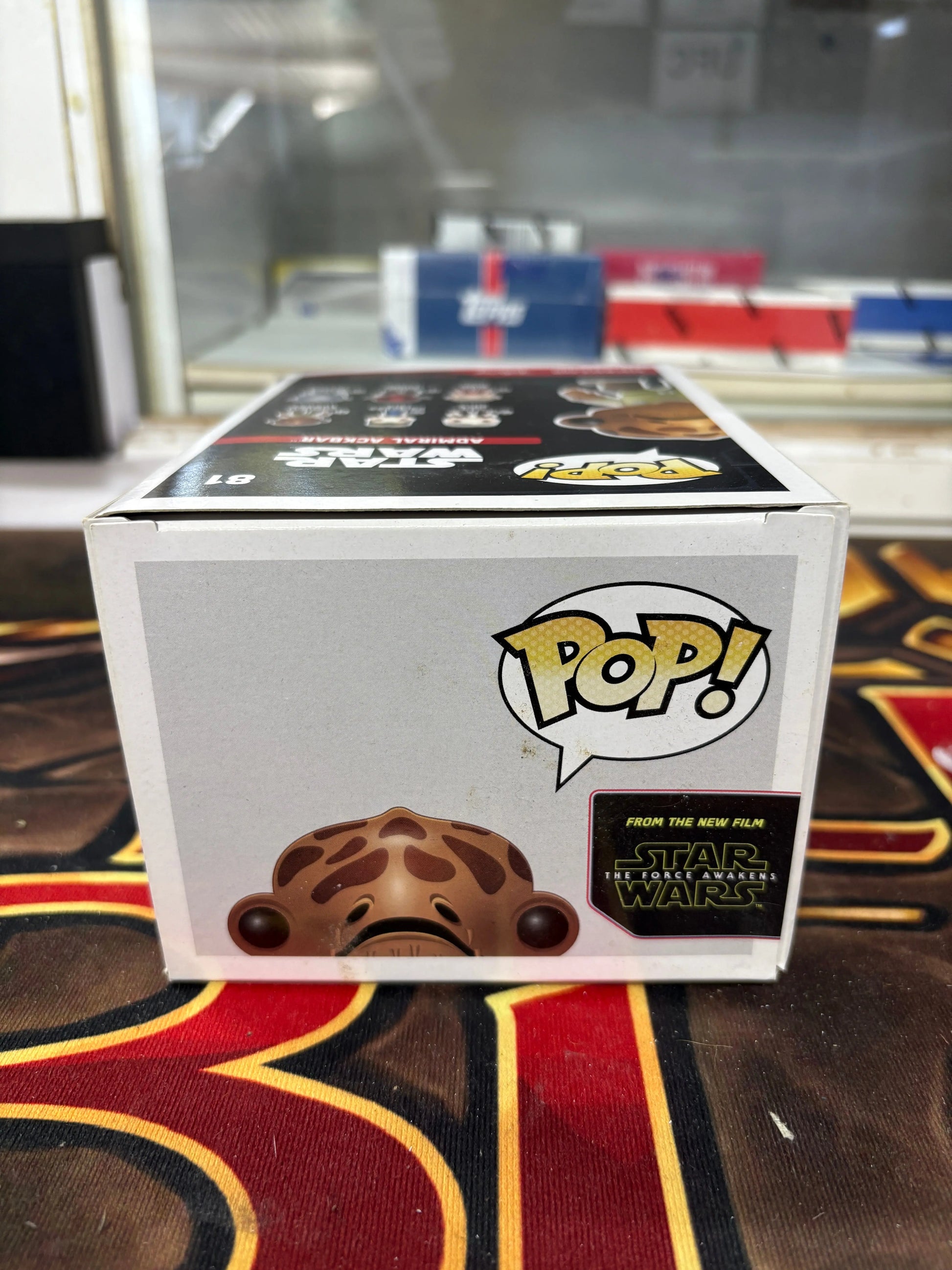 Funko Pop! Vinyl: Star Wars - Admiral Ackbar #81 FRENLY BRICKS - Open 7 Days