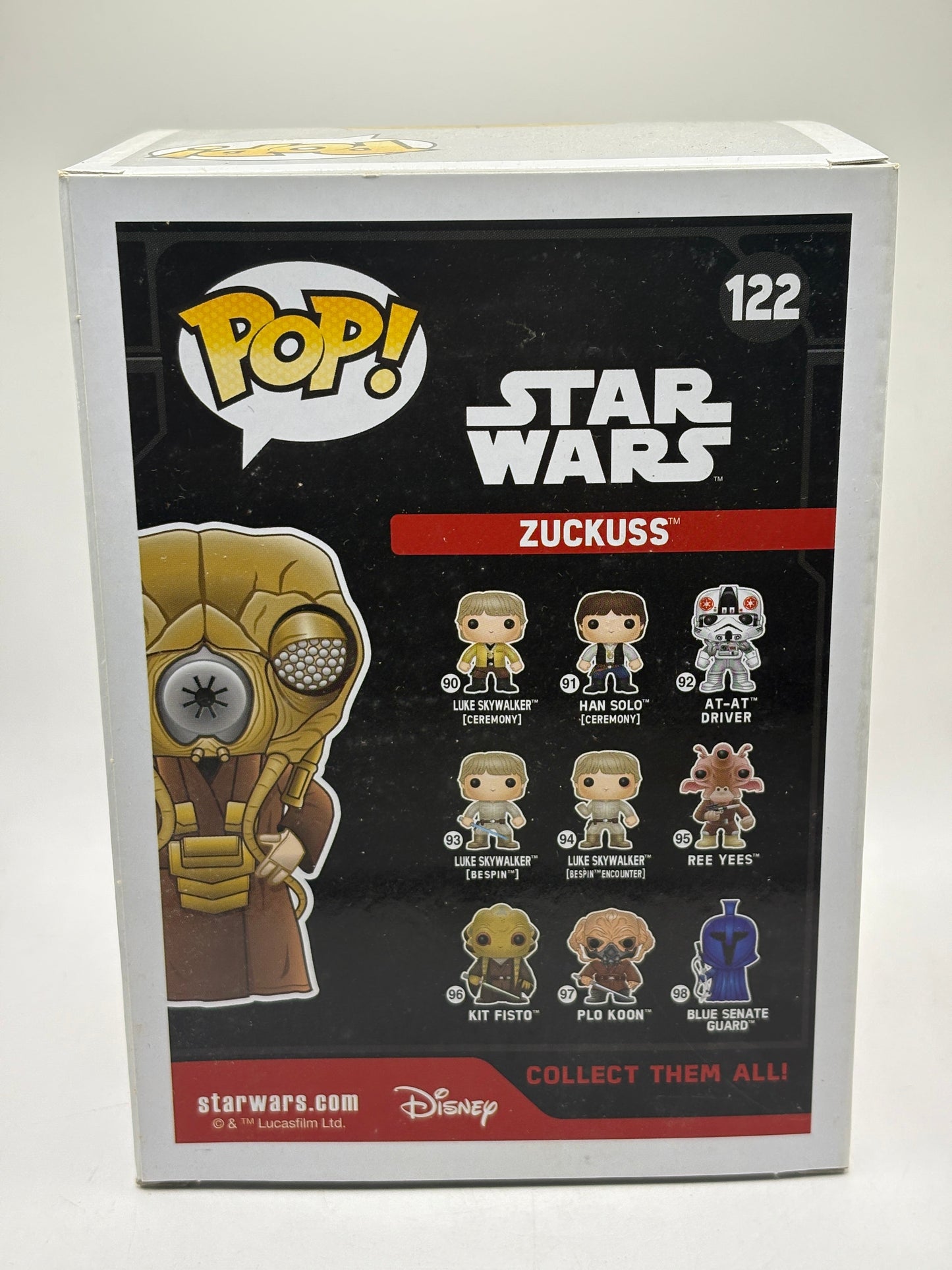 Funko POP! Star Wars #122 Zuckuss Vinyl Bobble Head FRENLY BRICKS - Open 7 Days