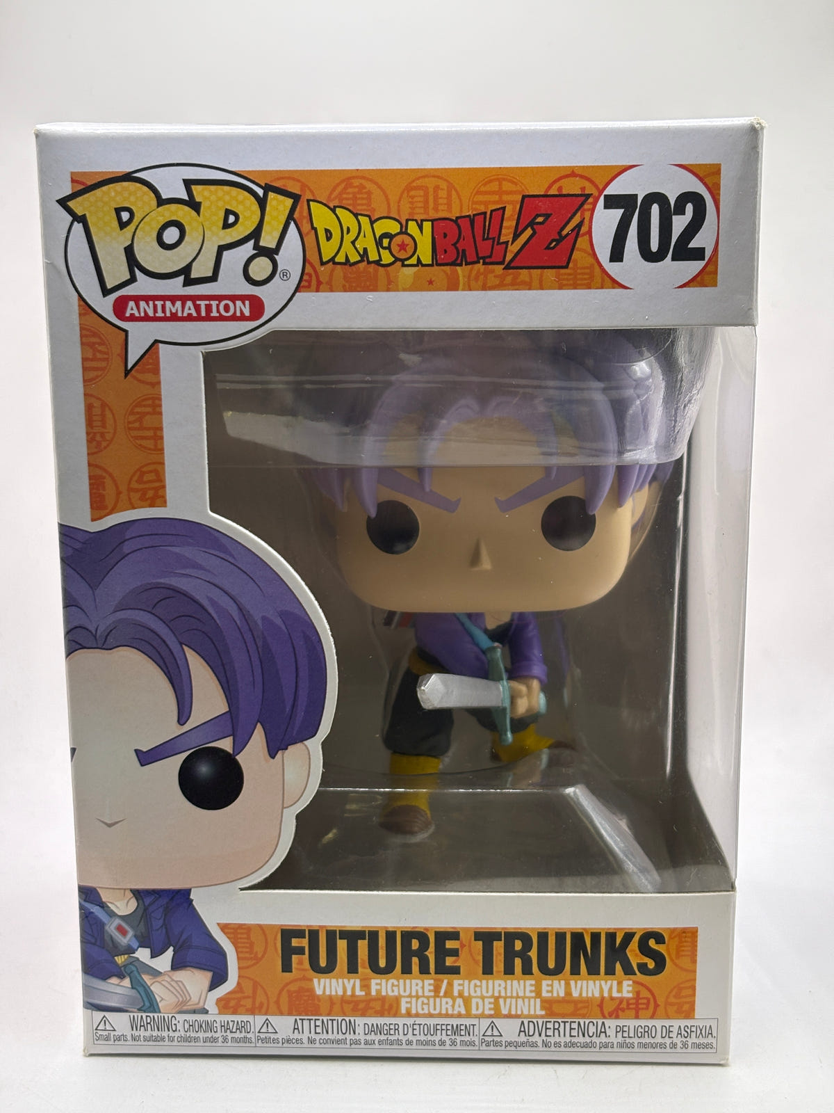 Funko POP! Animation Dragon Ball Z #702 Future Trunks Vinyl Figure image 1