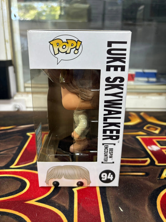 Funko Pop! Star Wars Luke Skywalker Bespin Encounter Con Exclusive #94 FRENLY BRICKS - Open 7 Days