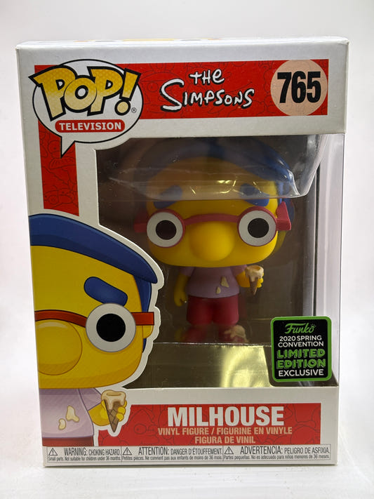 Funko POP! Television The Simpsons #765 Milhouse 2020 Limited Vinyl Figure