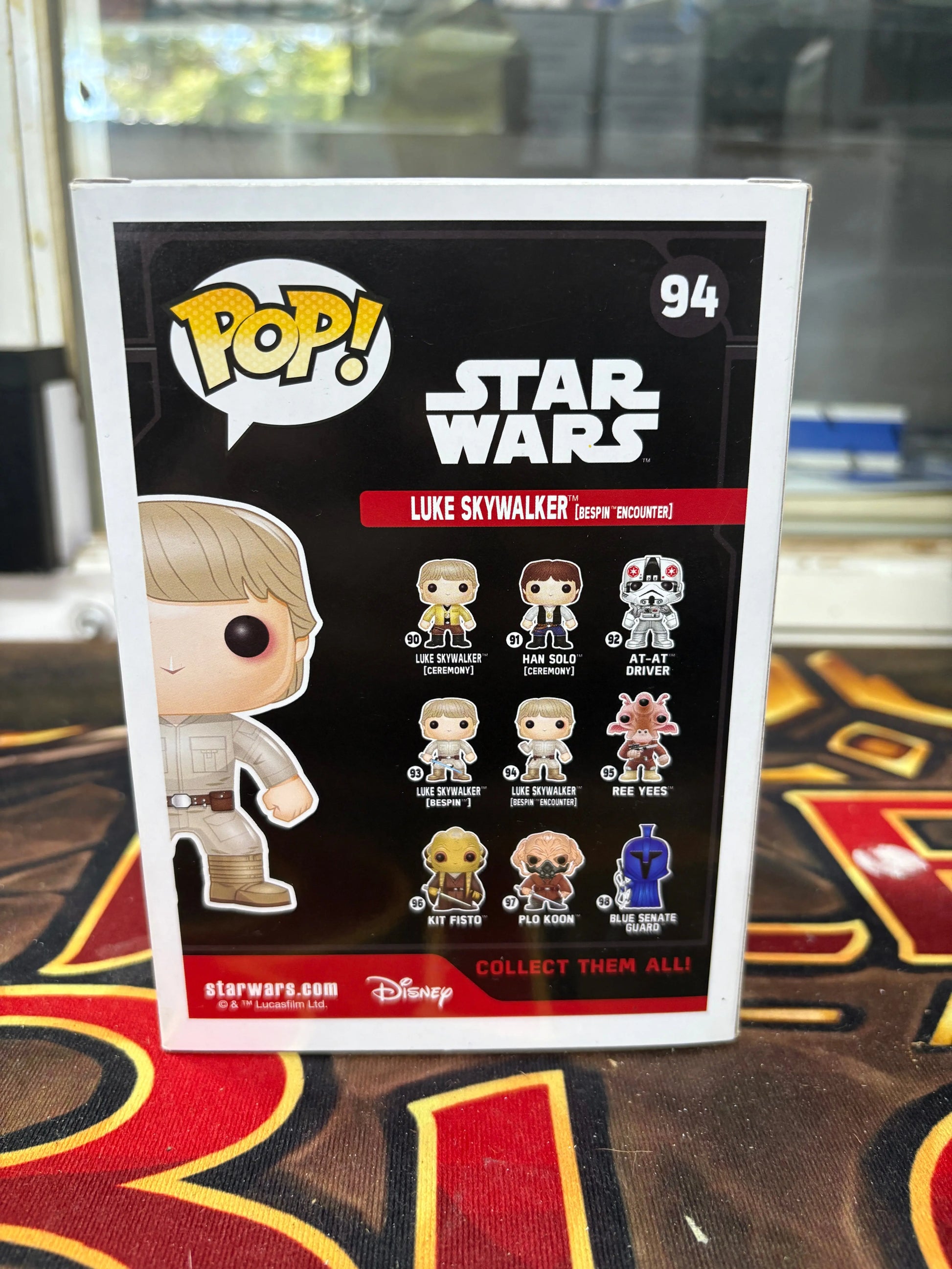 Funko Pop! Star Wars Luke Skywalker Bespin Encounter Con Exclusive #94 FRENLY BRICKS - Open 7 Days