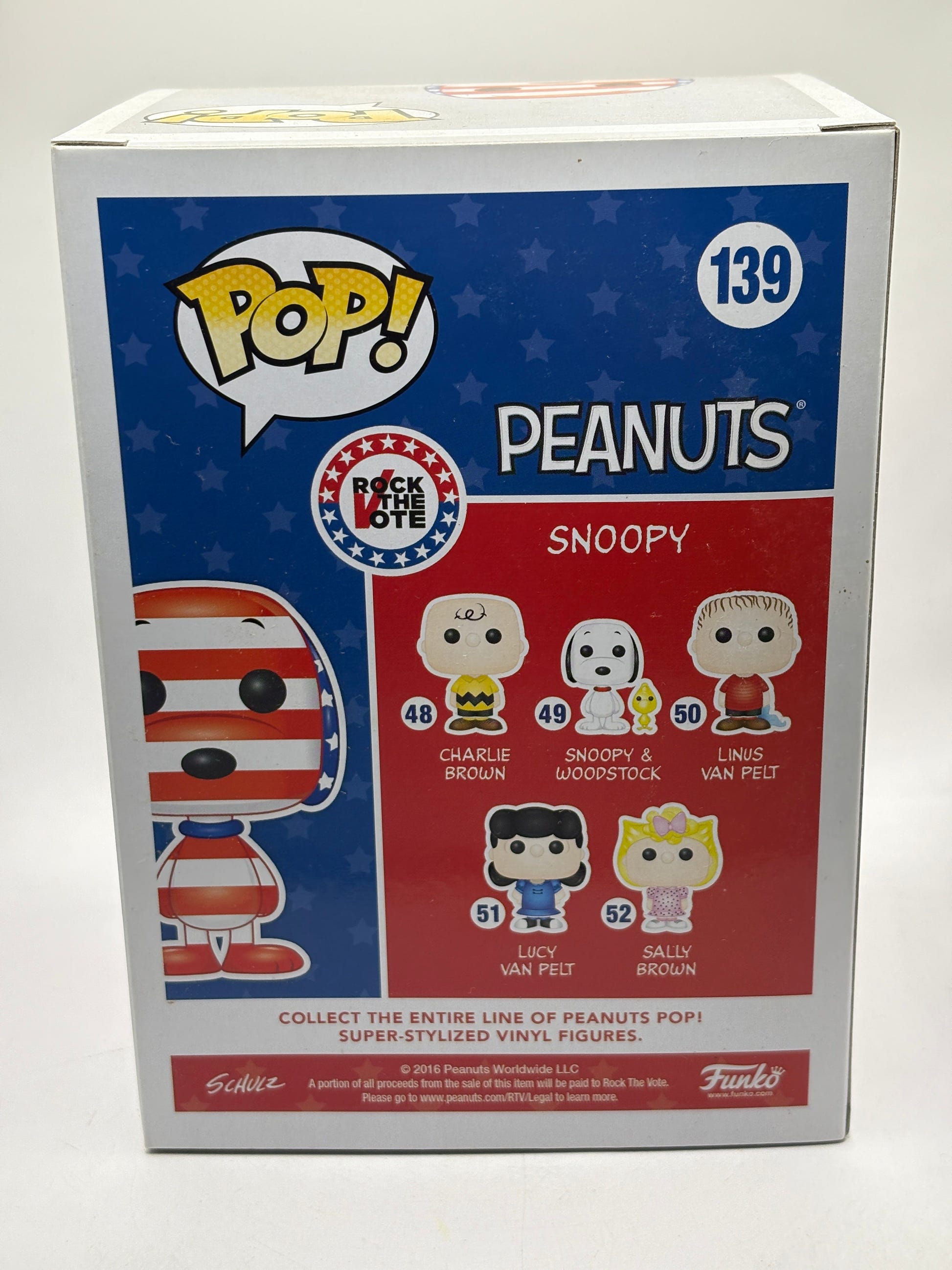 Funko POP! Peanuts #139 Snoopy 2016 Summer Convention Exclusive Vinyl Figure, photo 3 image 3