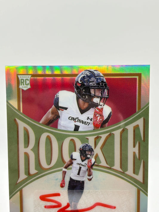 2022 Panini Legacy Football #183 Ahmad Gardner Rookie Auto FRENLY BRICKS - Open 7 Days