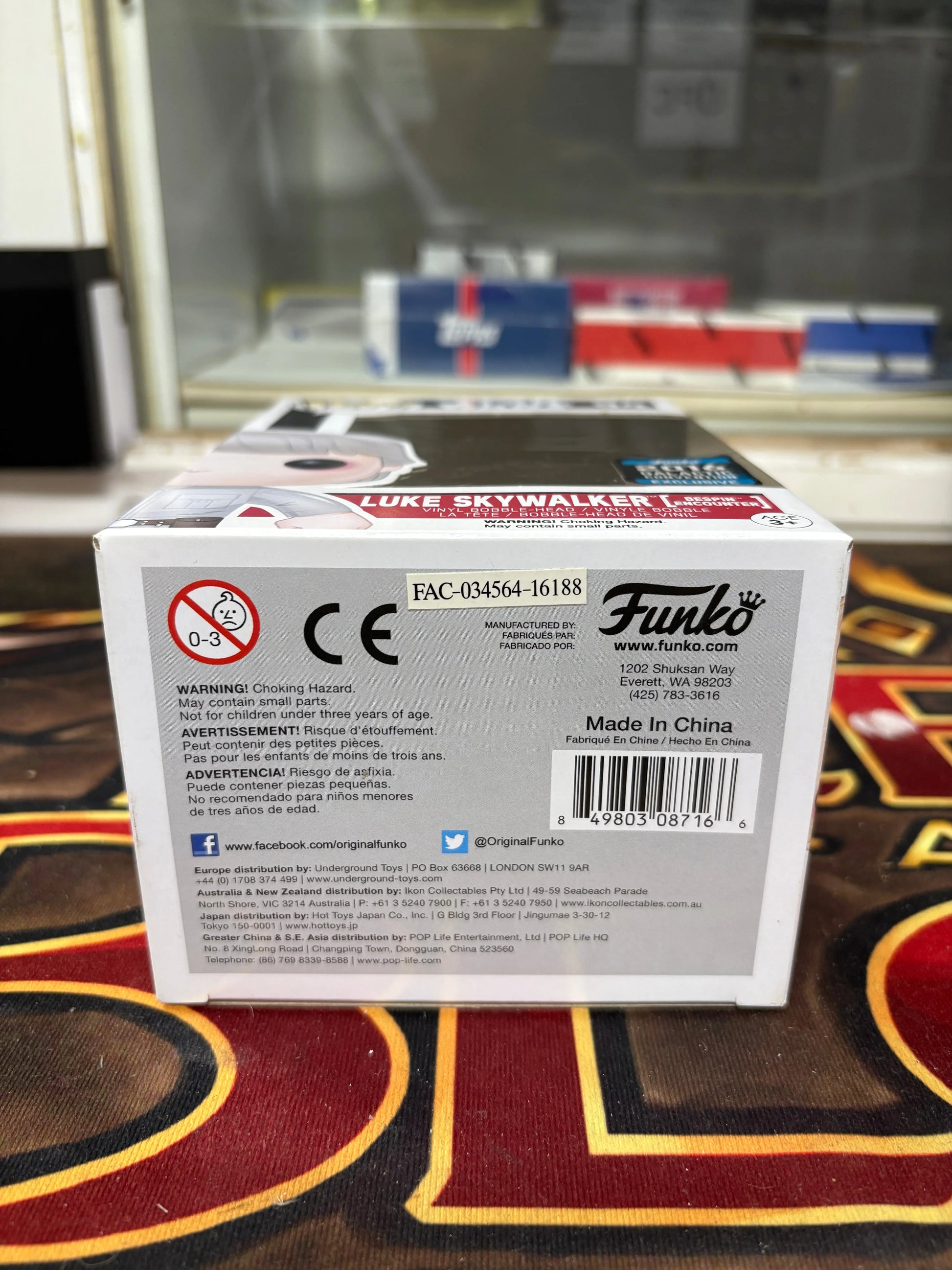 Funko Pop! Star Wars Luke Skywalker Bespin Encounter Con Exclusive #94 FRENLY BRICKS - Open 7 Days