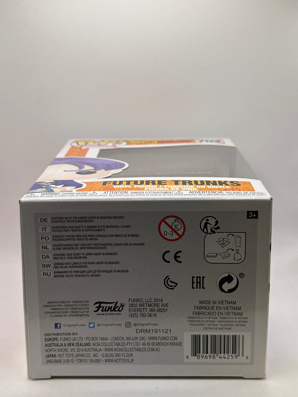 Funko POP! Animation Dragon Ball Z #702 Future Trunks Vinyl Figure image 6
