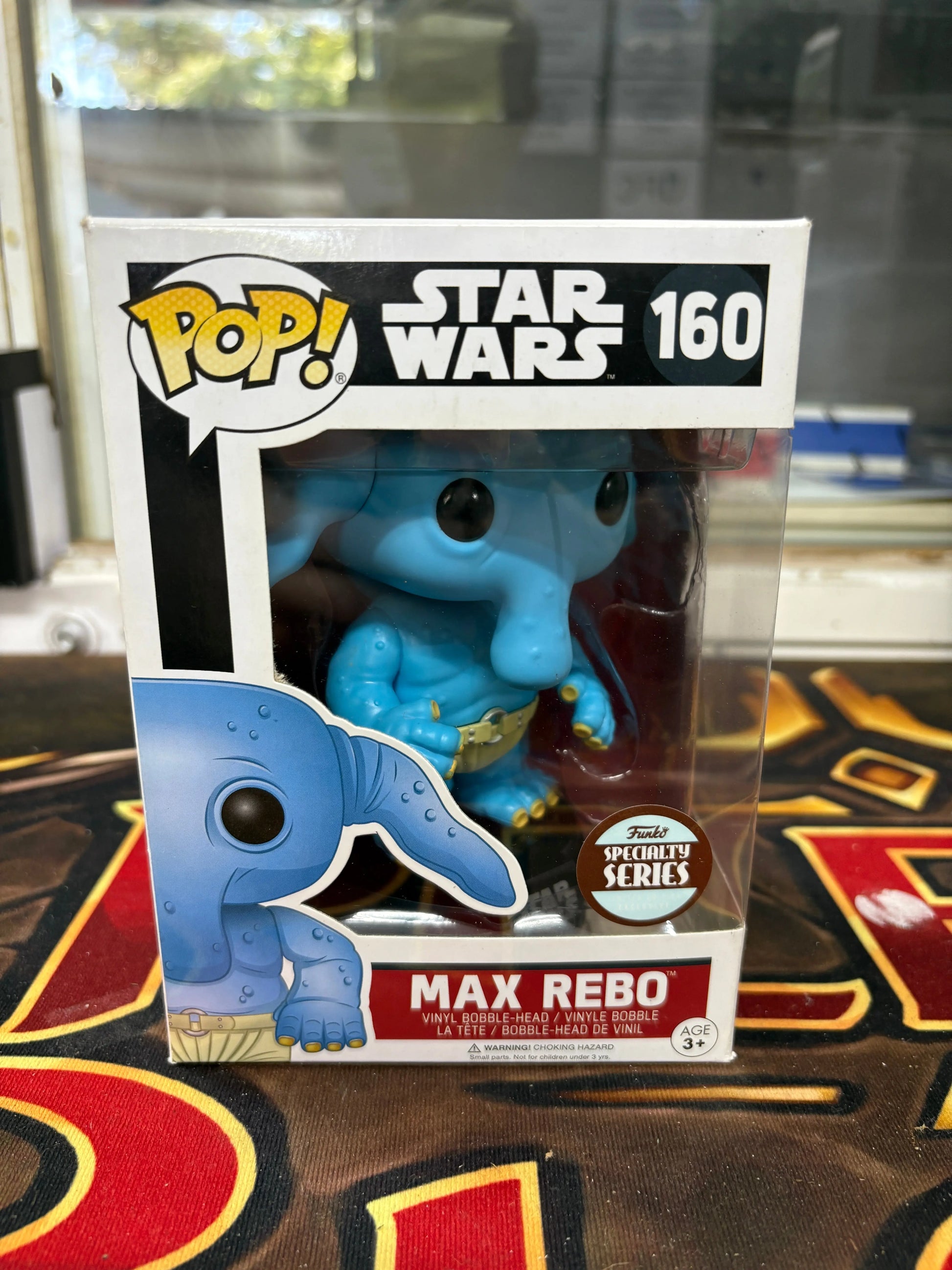 Funko POP! Star Wars Max Rebo Speciality Series Exclusive #160 FRENLY BRICKS - Open 7 Days