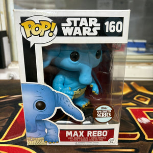 Funko POP! Star Wars Max Rebo Speciality Series Exclusive #160 FRENLY BRICKS - Open 7 Days
