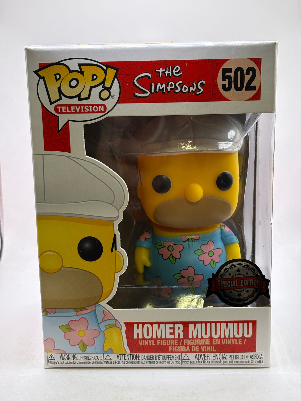 Funko POP! Television The Simpsons #502 Homer MuuMuu SE Vinyl Figure image 1