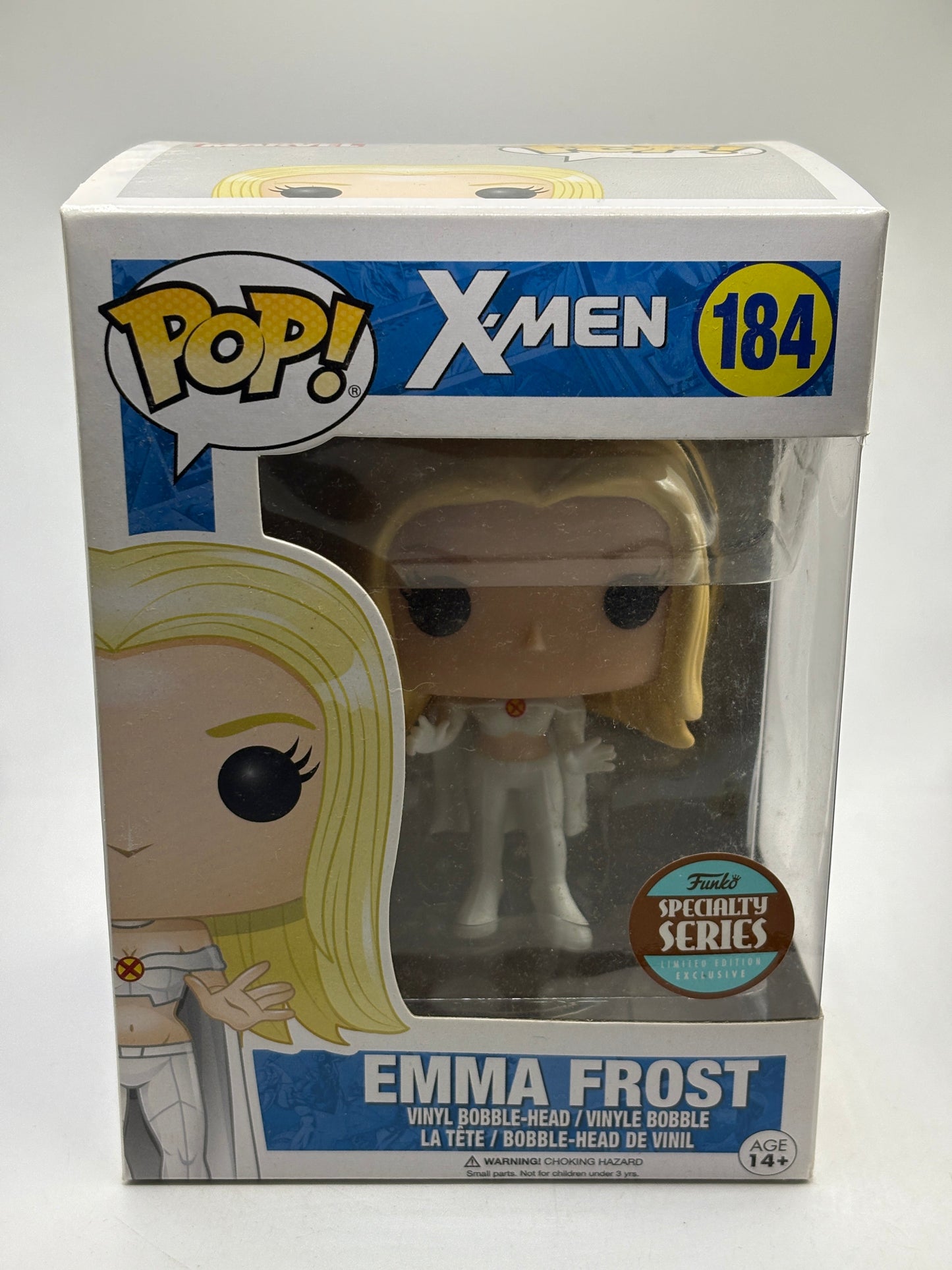Funko POP! X-Men #184 Emma Frost Specialty Series Vinyl Bobble Head FRENLY BRICKS - Open 7 Days
