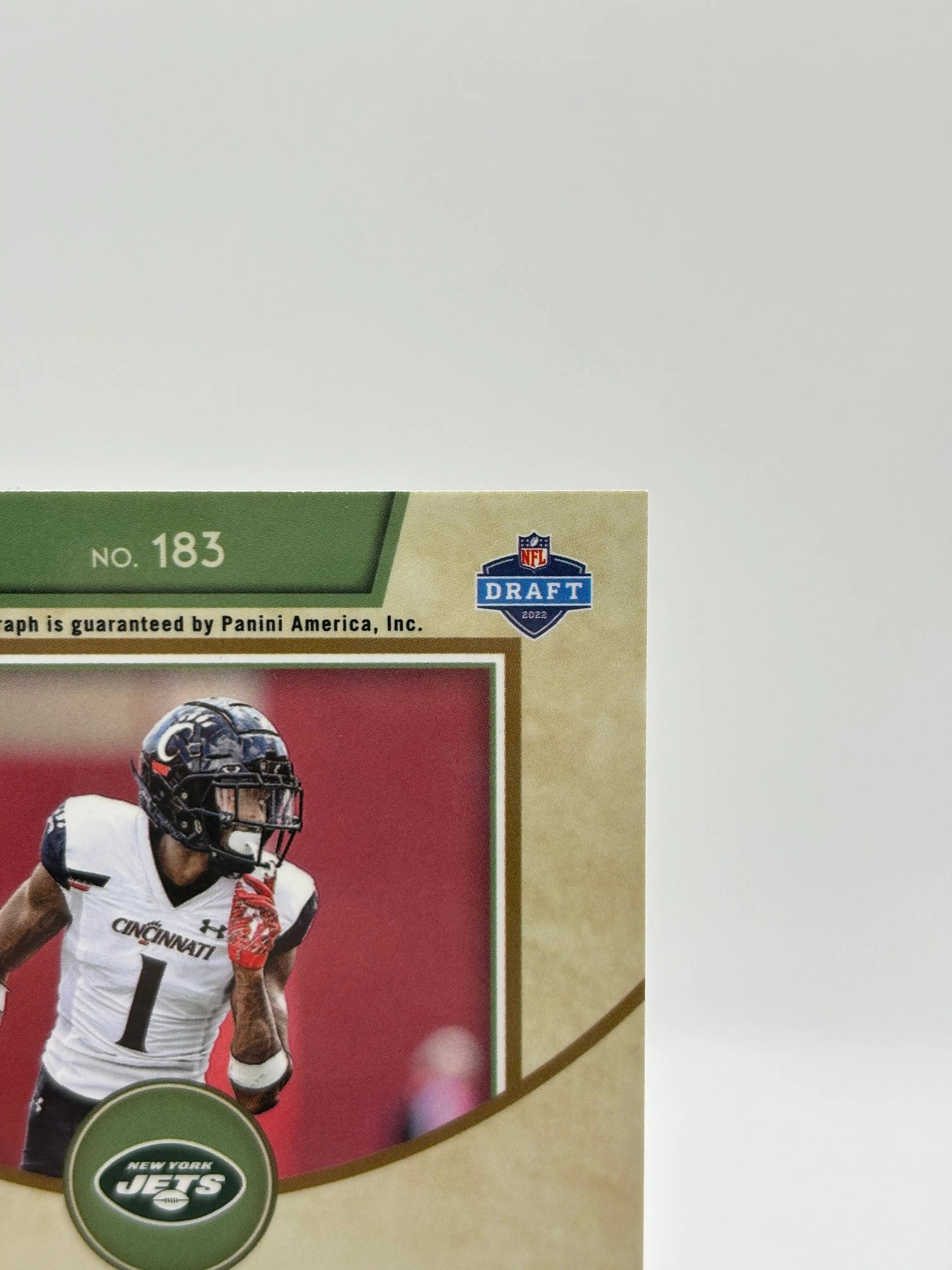 2022 Panini Legacy Football #183 Ahmad Gardner Rookie Auto FRENLY BRICKS - Open 7 Days