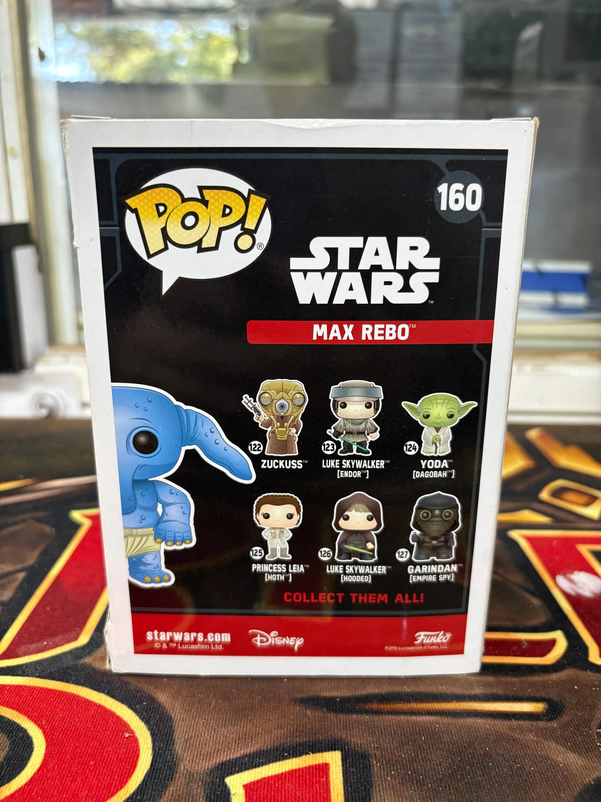 Funko POP! Star Wars Max Rebo Speciality Series Exclusive #160 FRENLY BRICKS - Open 7 Days